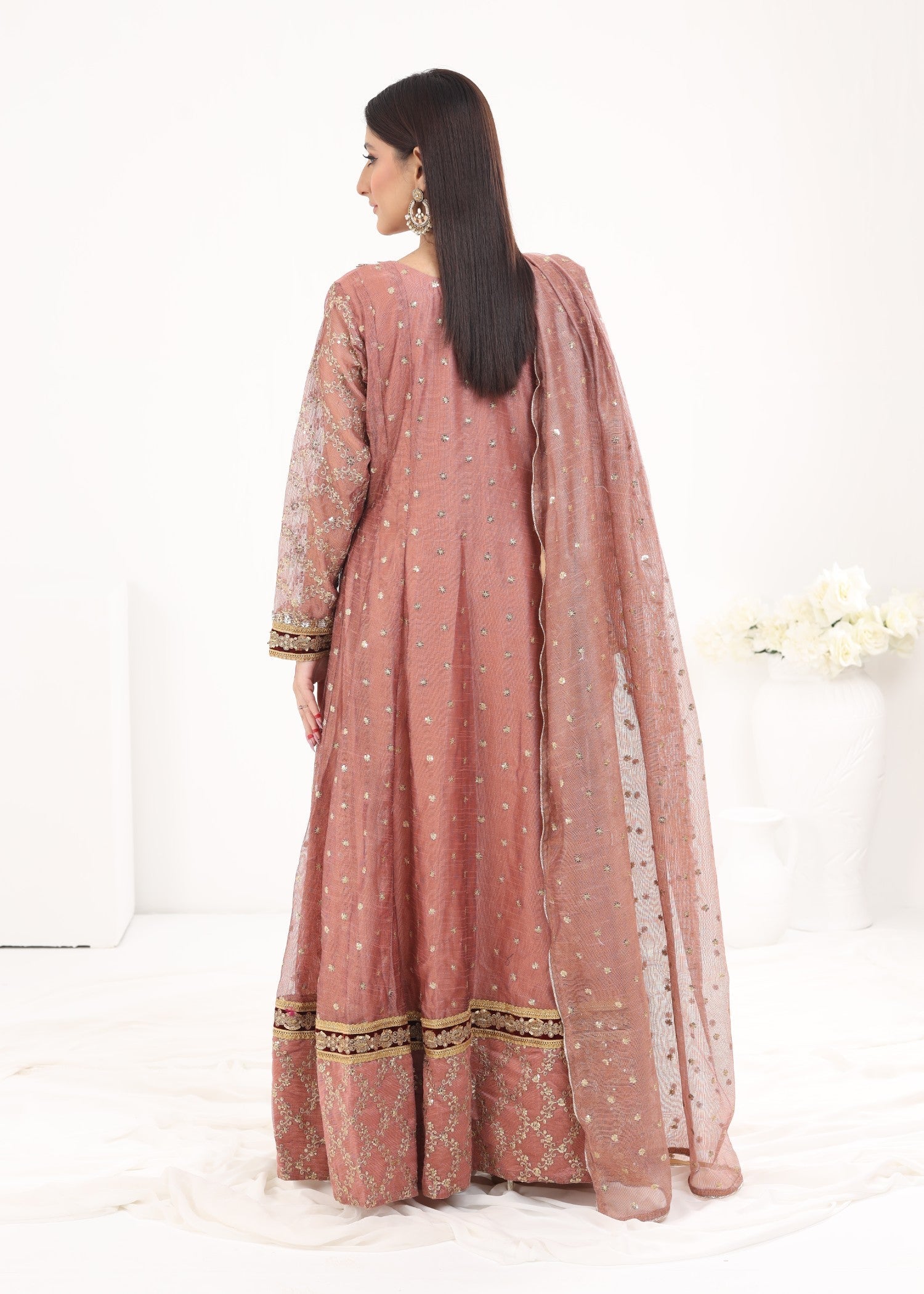 Rabya's Closet BARRERAH CORAL Women 3pcs