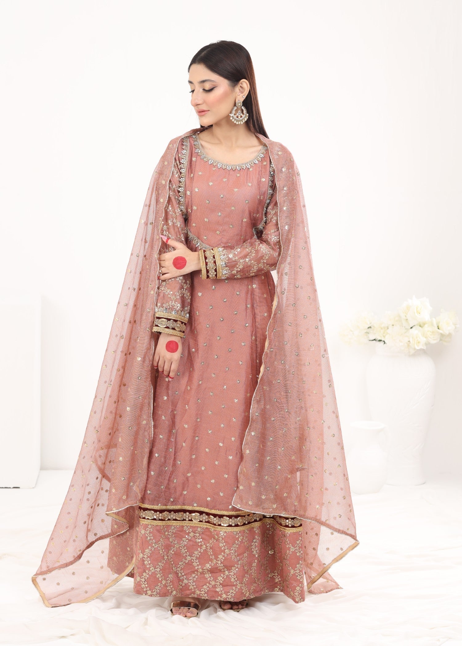 Rabya's Closet BARRERAH CORAL Women 3pcs