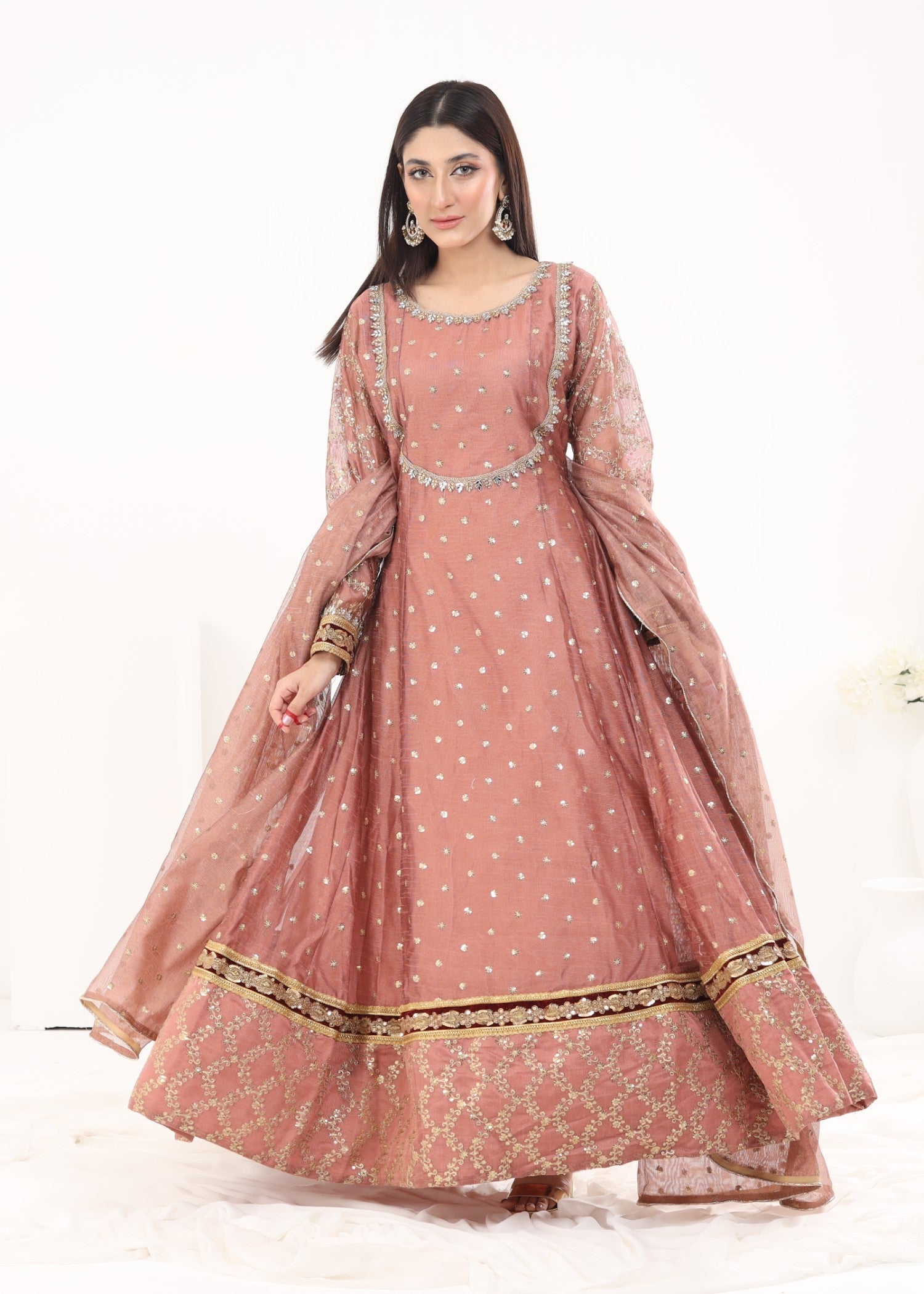 Rabya's Closet BARRERAH CORAL Women 3pcs