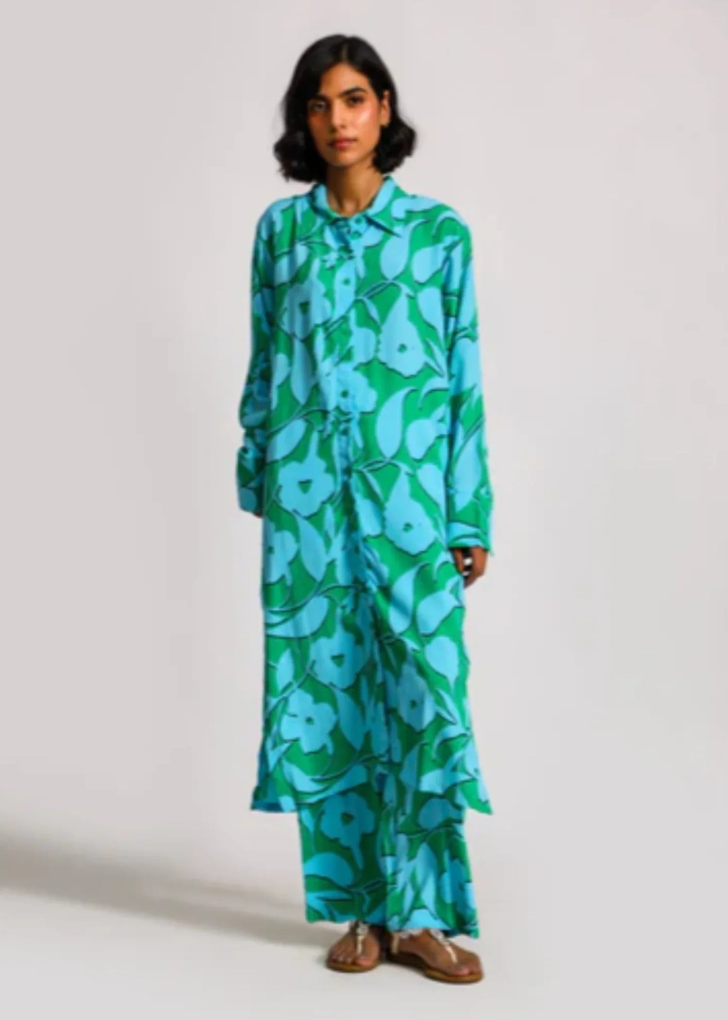 Ismail's Ismail | Ladies Coord Set wu24102 grn Women 2pcs