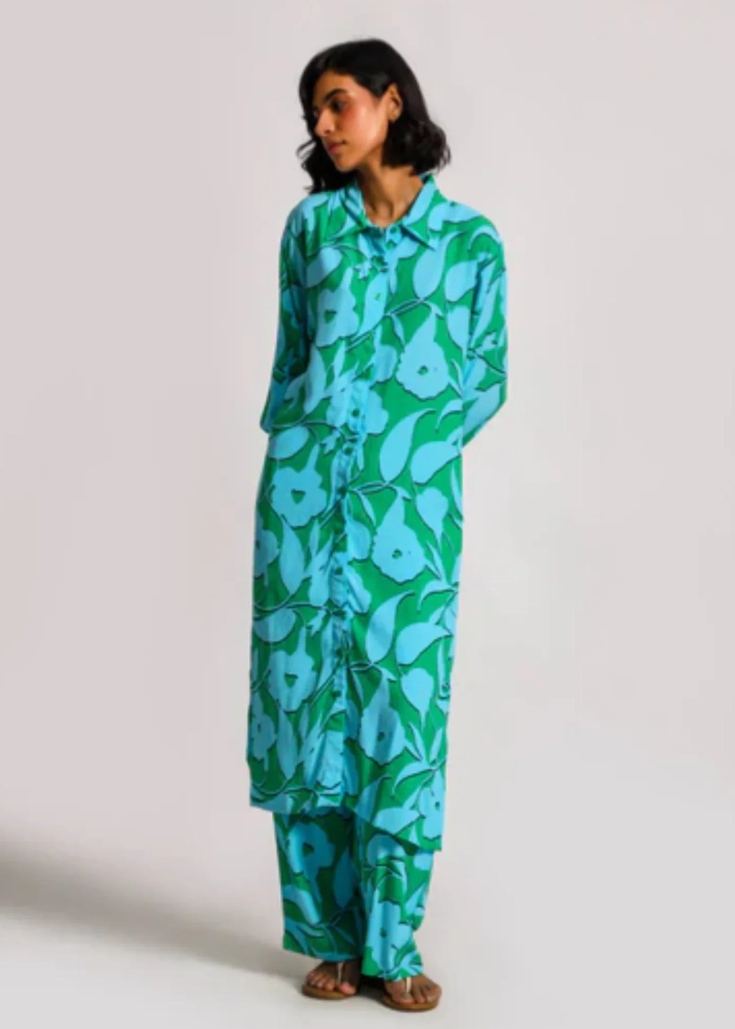 Ismail's Ismail | Ladies Coord Set wu24102 grn Women 2pcs