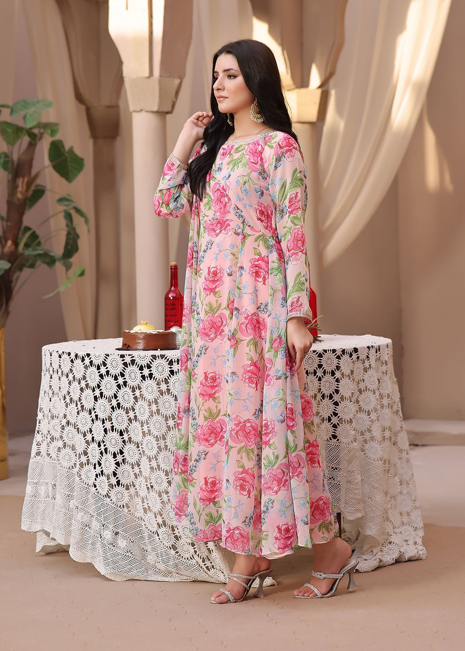 Nazmina Pink Fantasy Women 2pcs