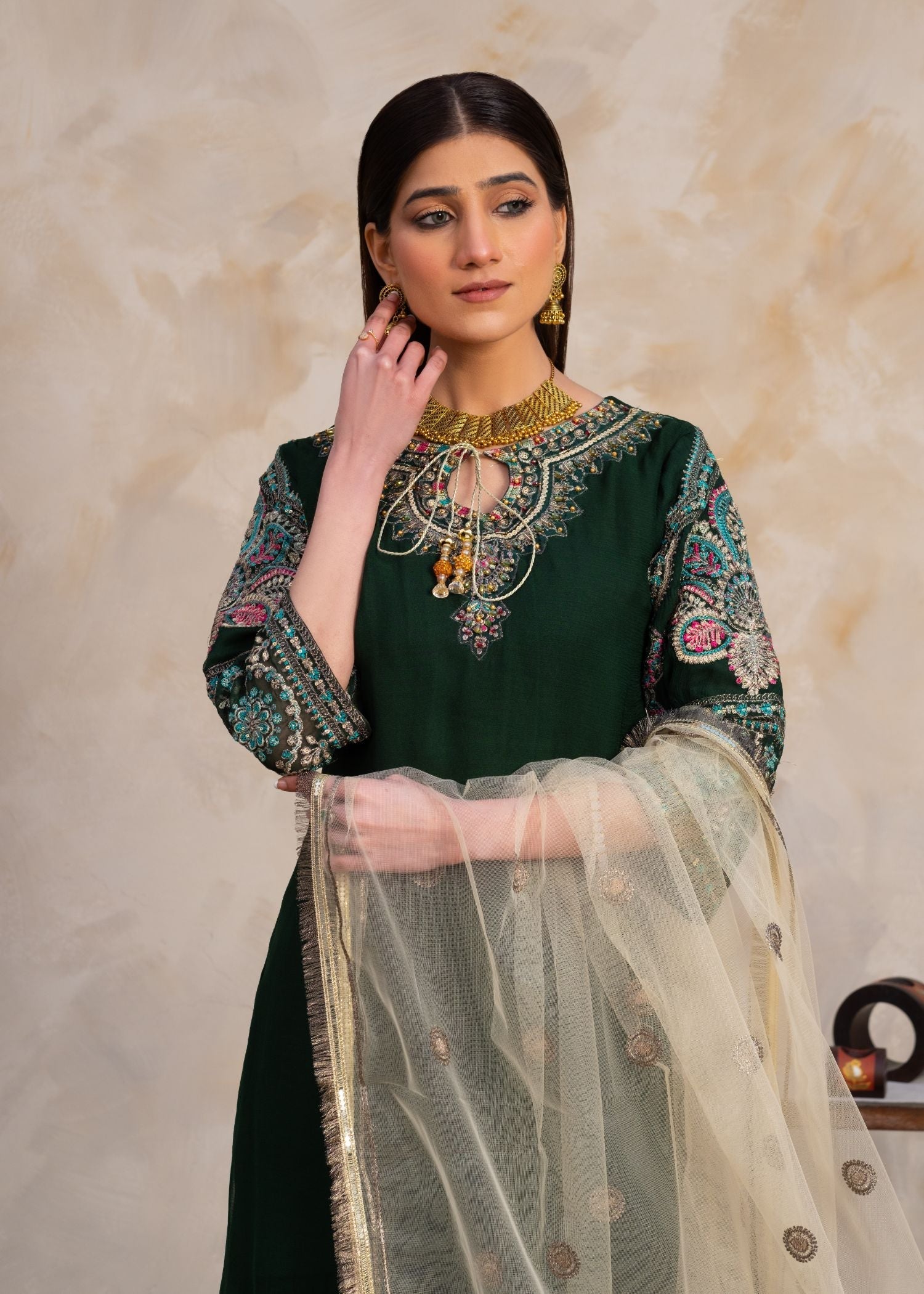 Pehnawa By Bin Akram’s RUBY REVERIE II CHIFFON Women 3pcs