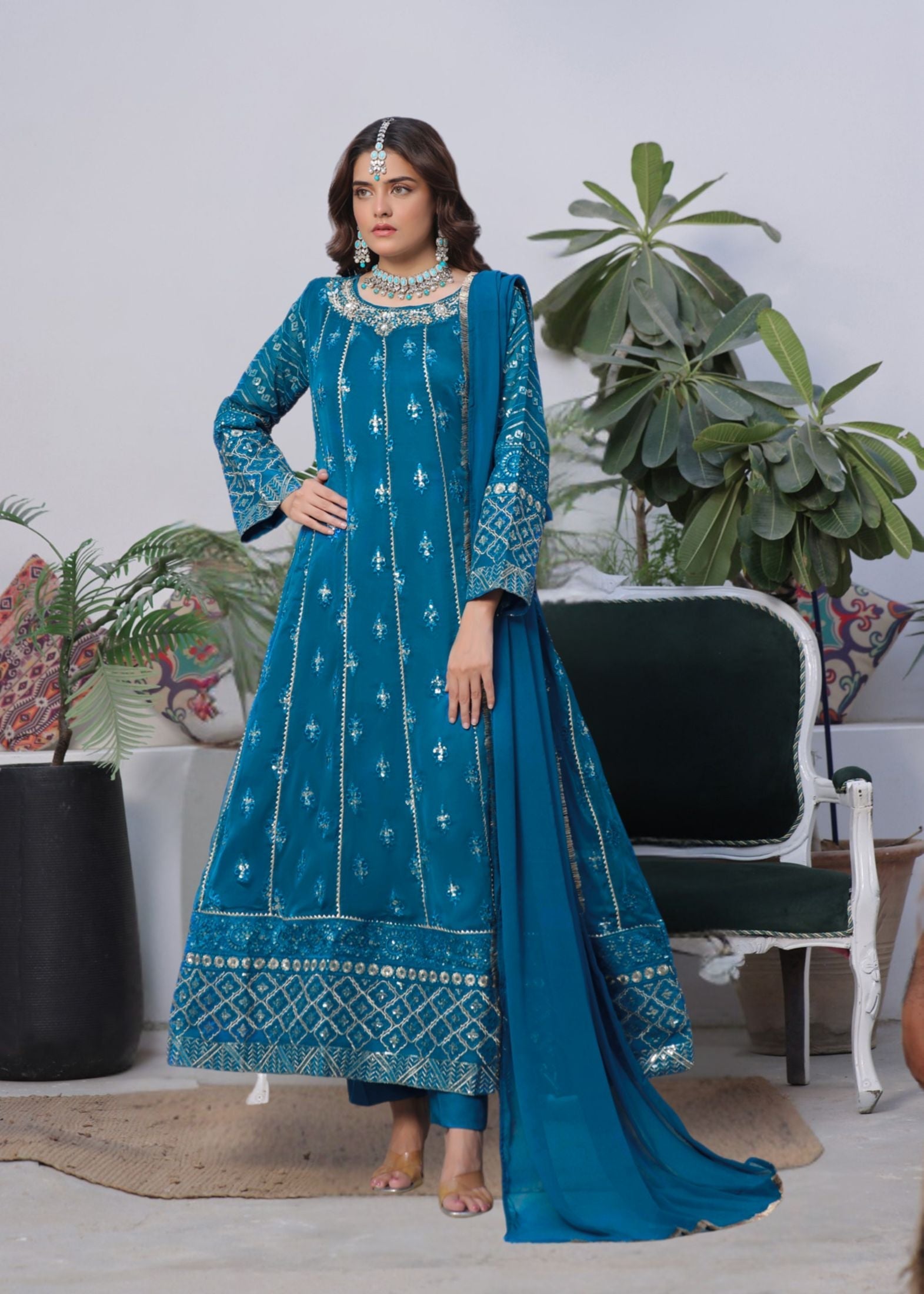 Alsiyab Chandni Peacock Women 3pcs