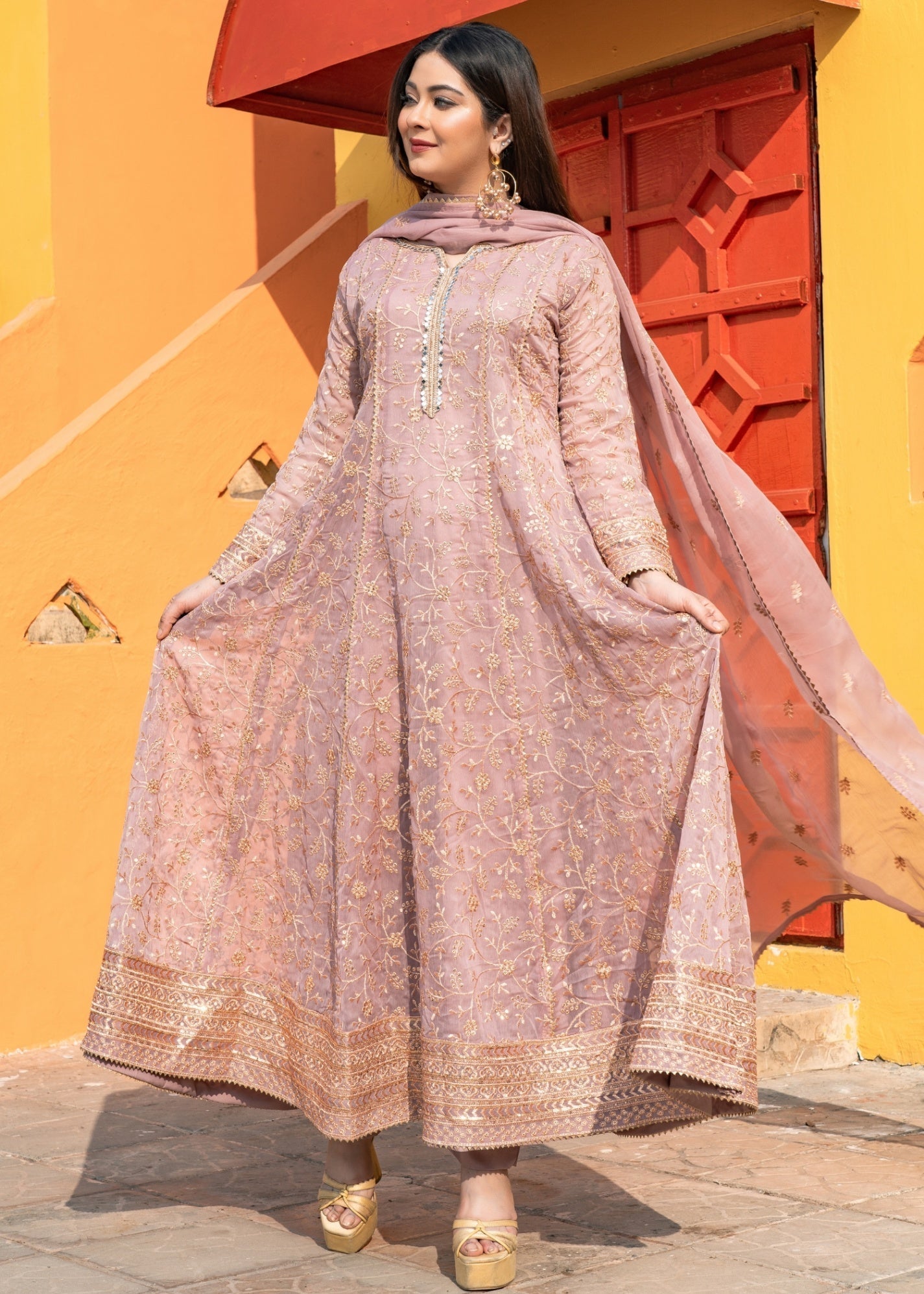 Abaan Zohan Zar e Firdaus Teapink Women 3pcs