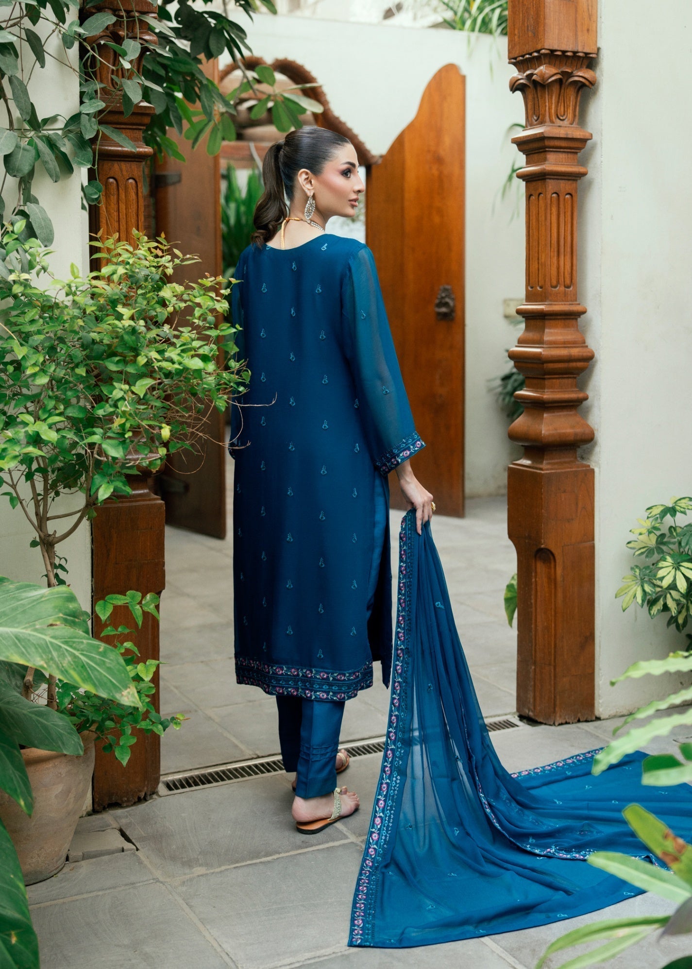 Shamooz Teal SEM 0841 Women 3pcs