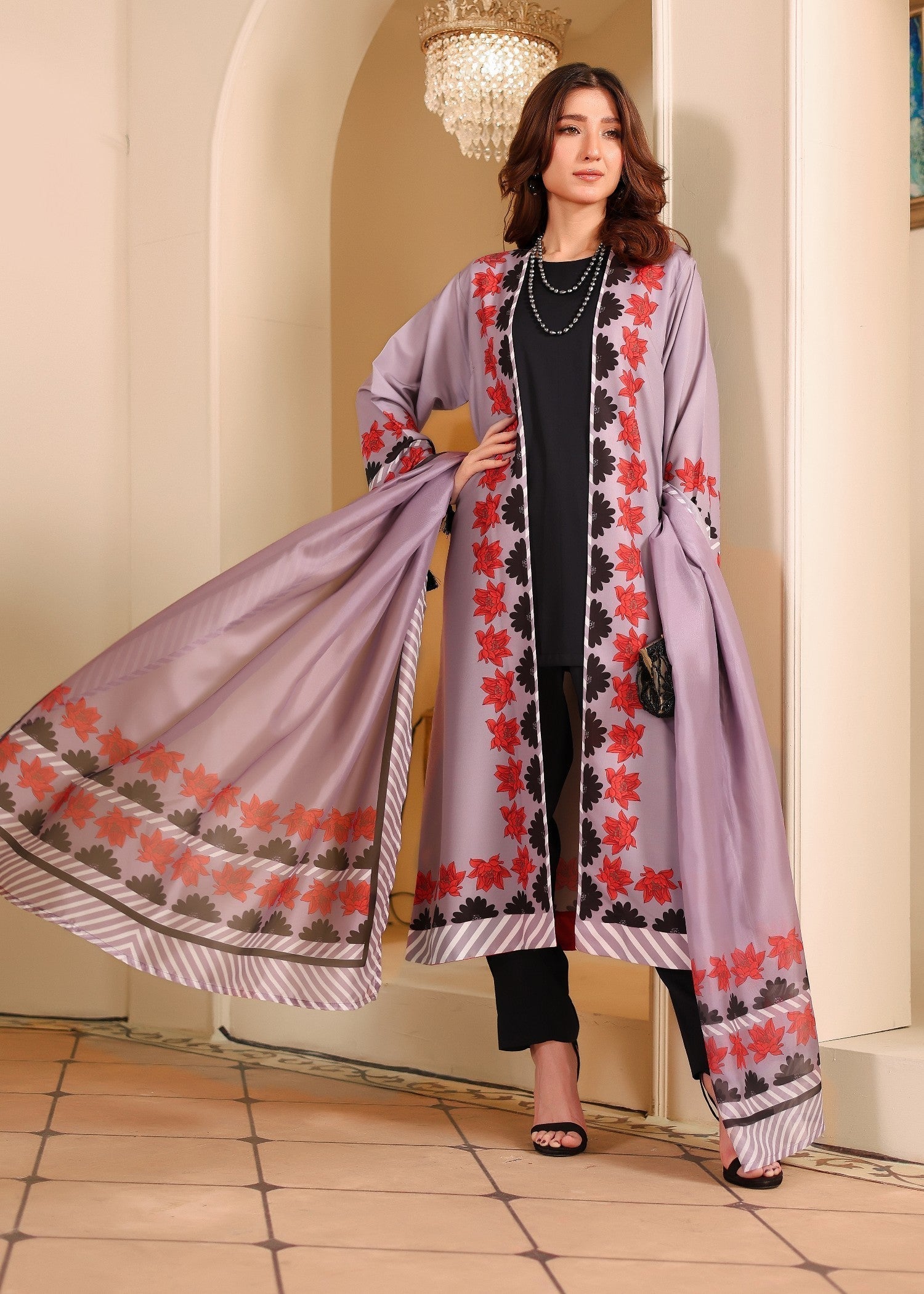 Adwears Violet Shrug Women 3pcs