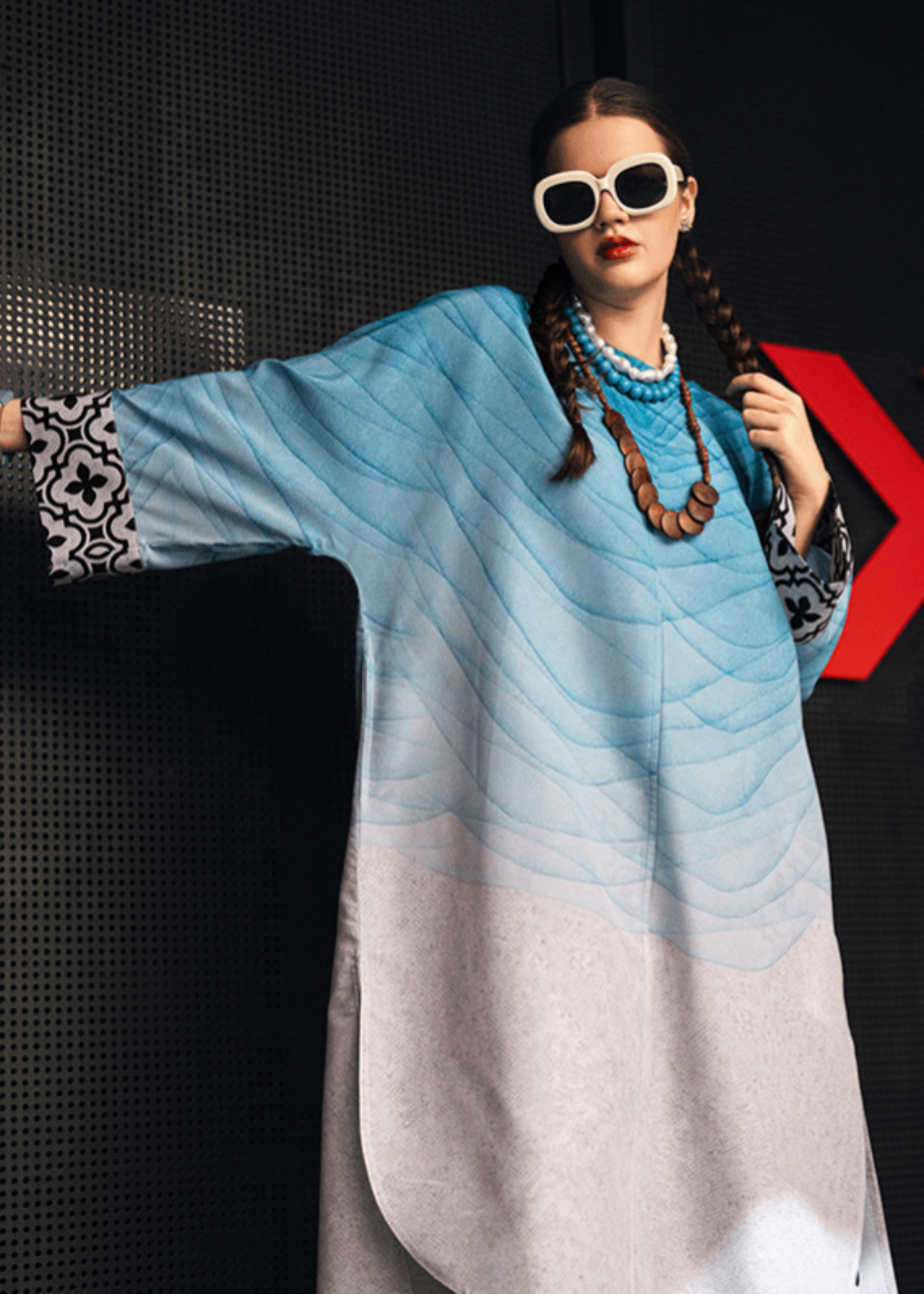 Kaanthaa Aqua Terra – Stitched Women 2pcs