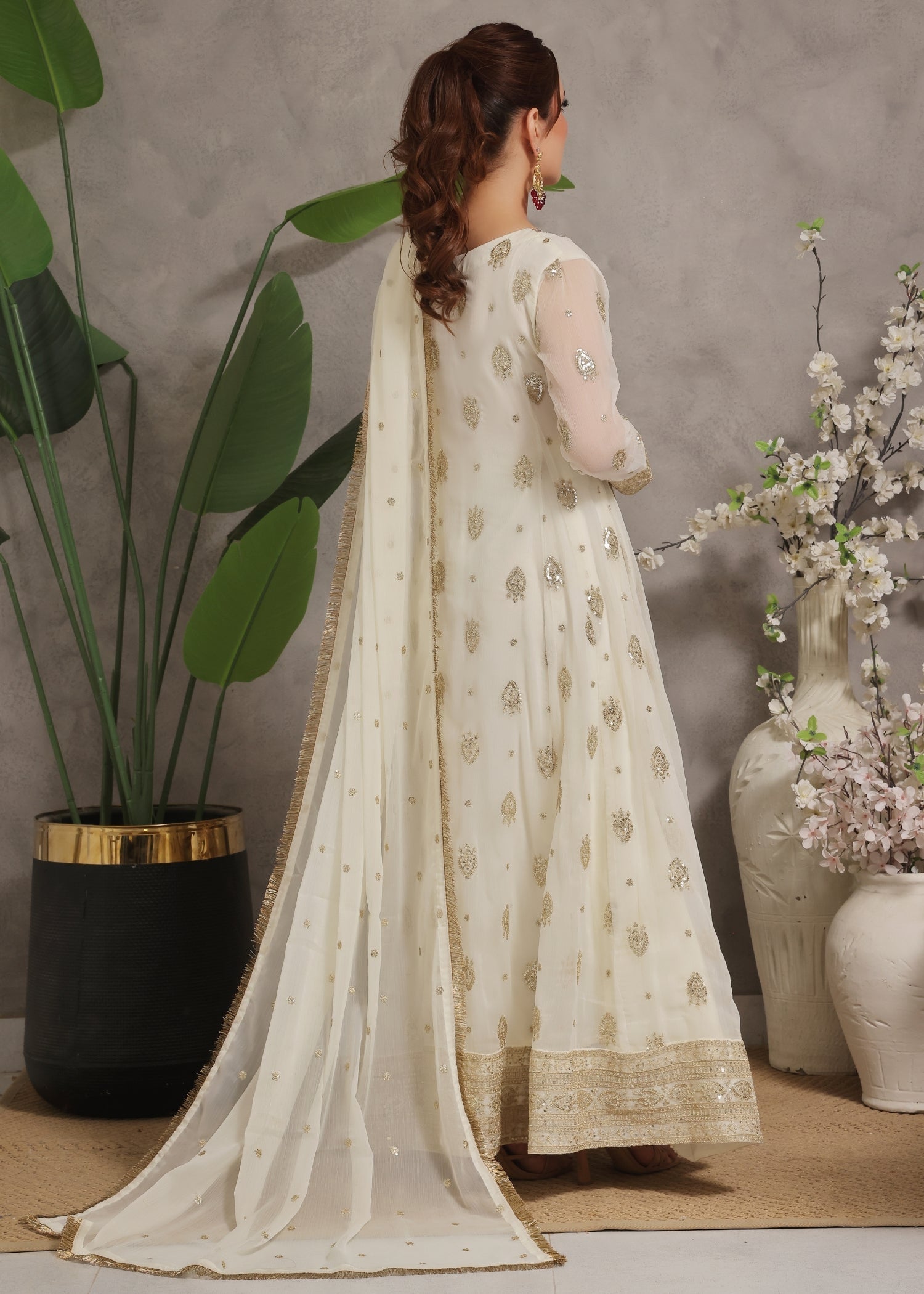 Abaan Zohan Raunak Off White Women 3pcs