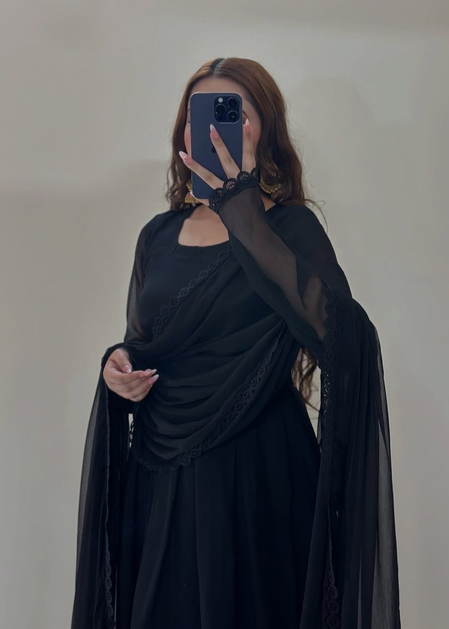 Noorey Libas Koh e Noor black Maxi Women 2pcs