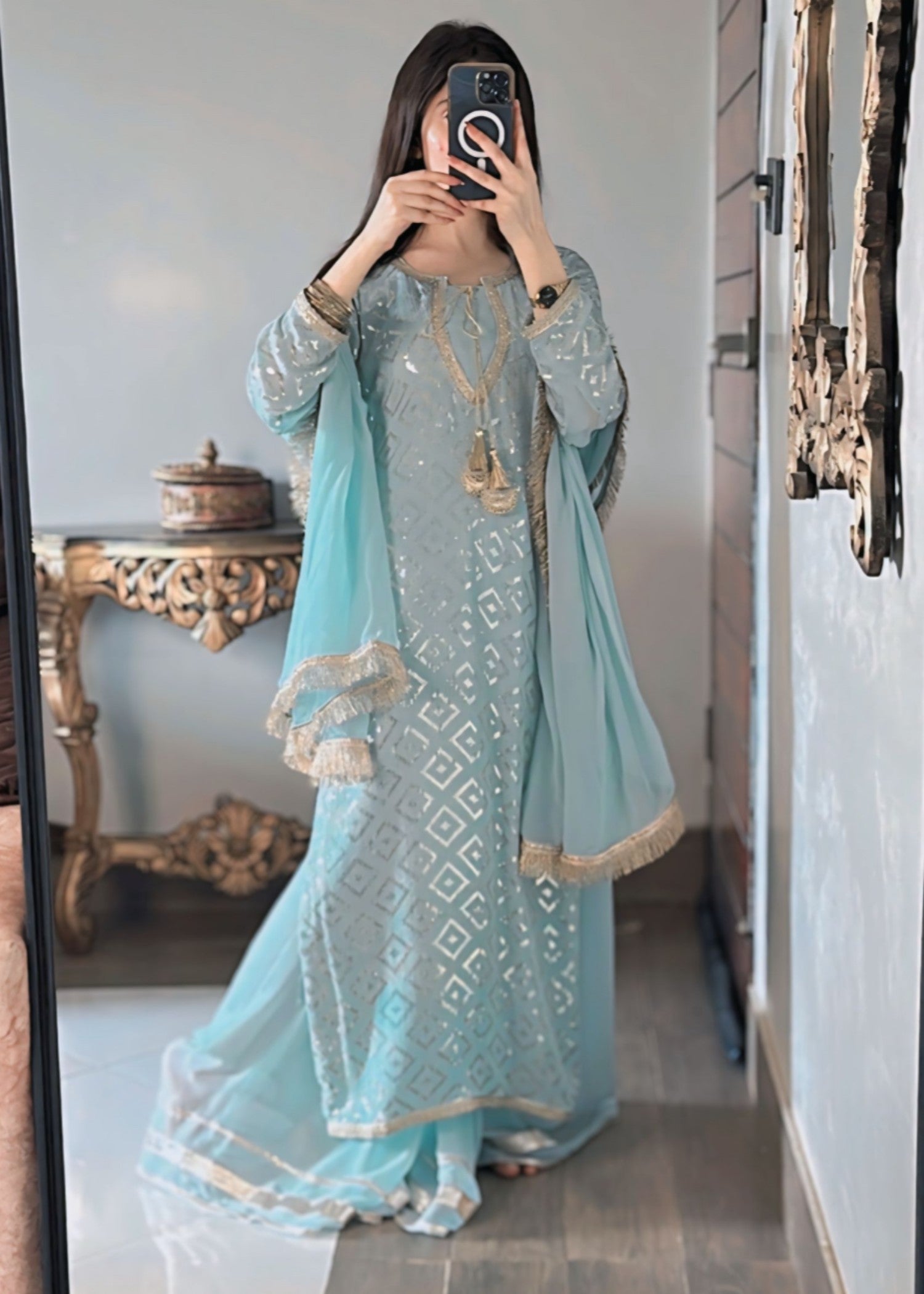 Noorey Libas Bember Stari Women 4pcs