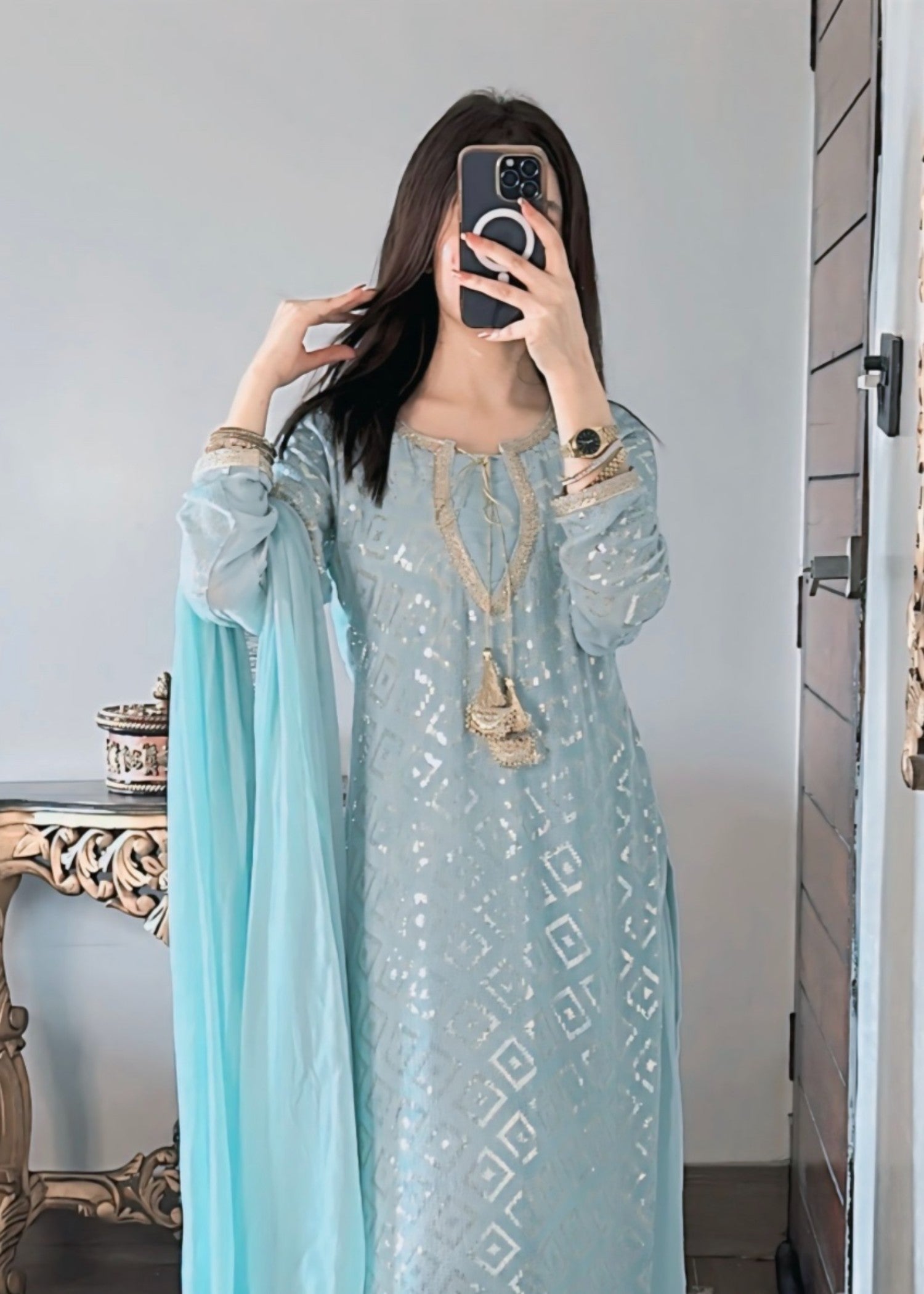 Noorey Libas Bember Stari Women 4pcs