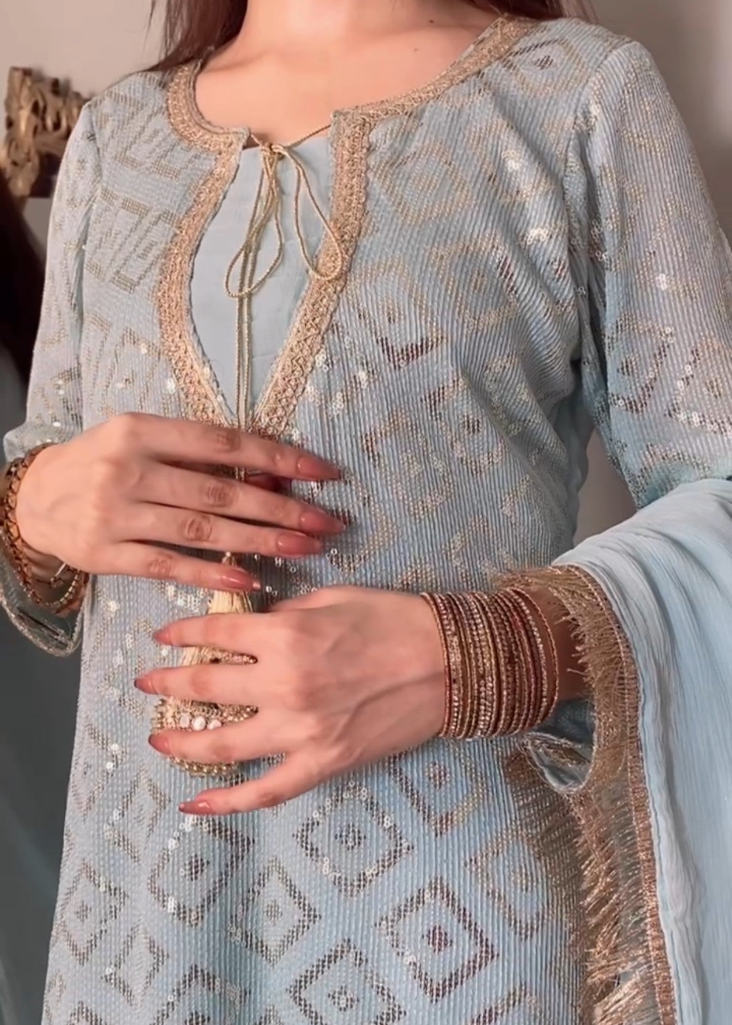 Noorey Libas Bember Stari Women 4pcs