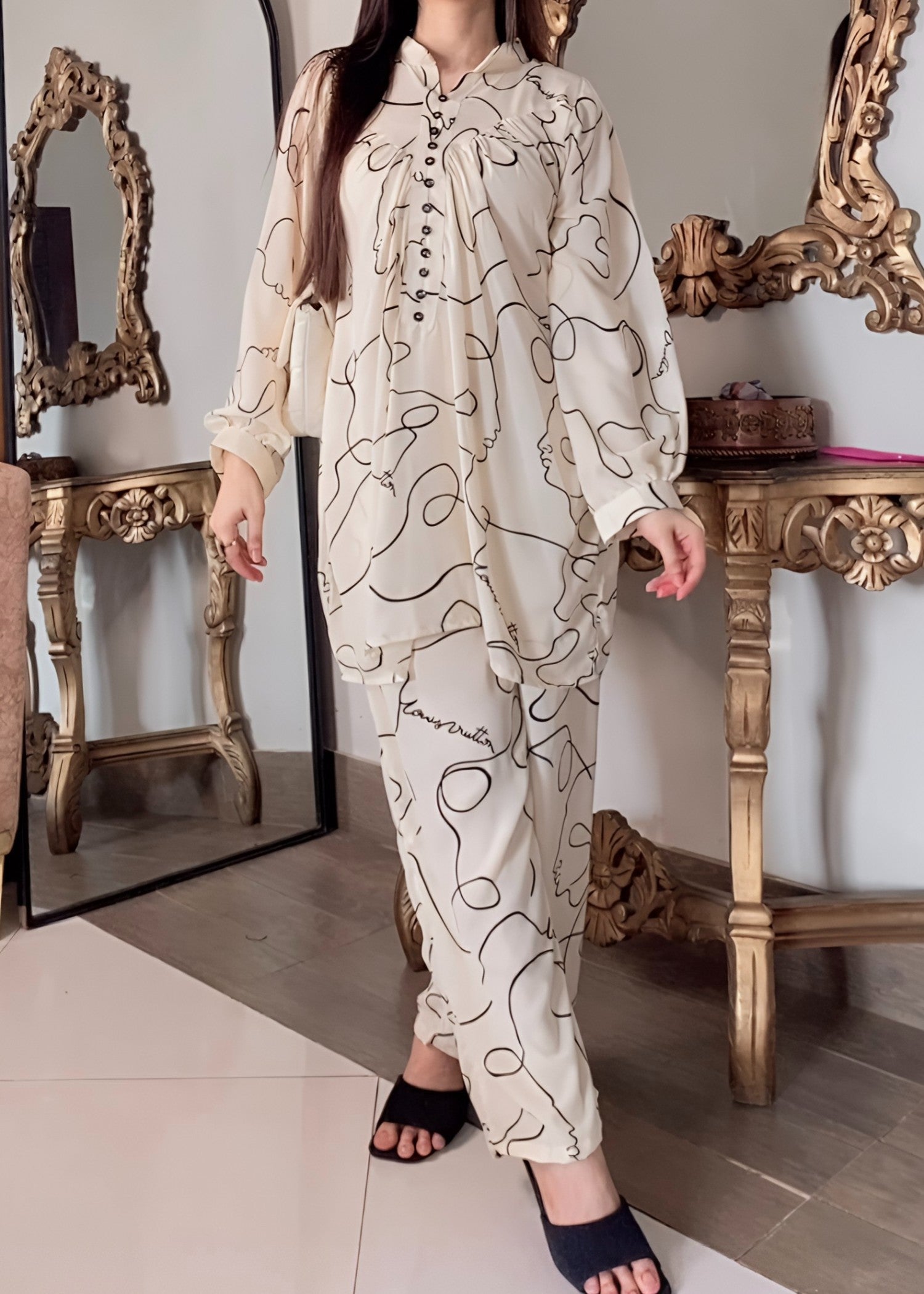 Noorey Libas Co ord Set Women 2pcs