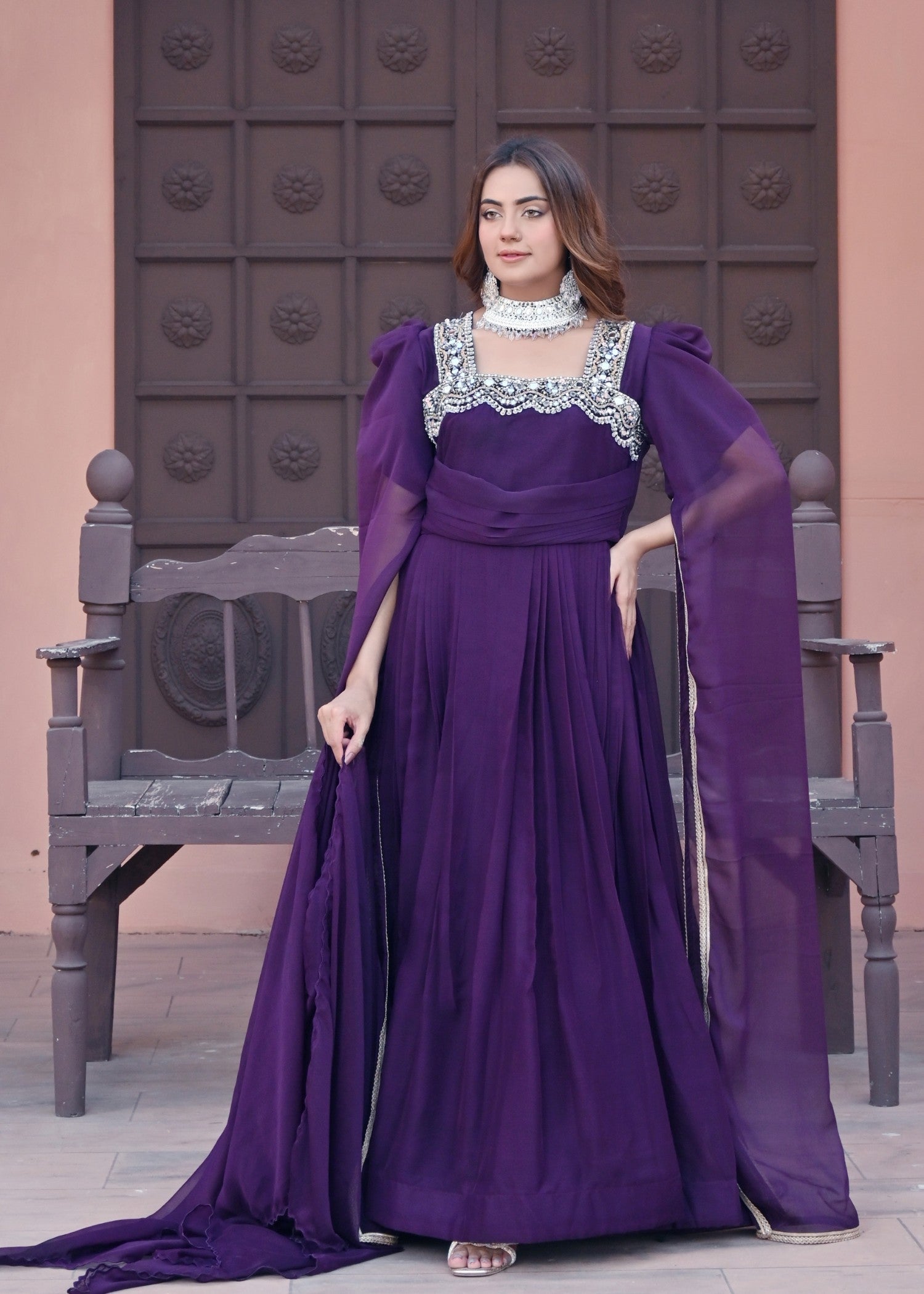 Miss & Mrs Purpal miror Women 3pcs