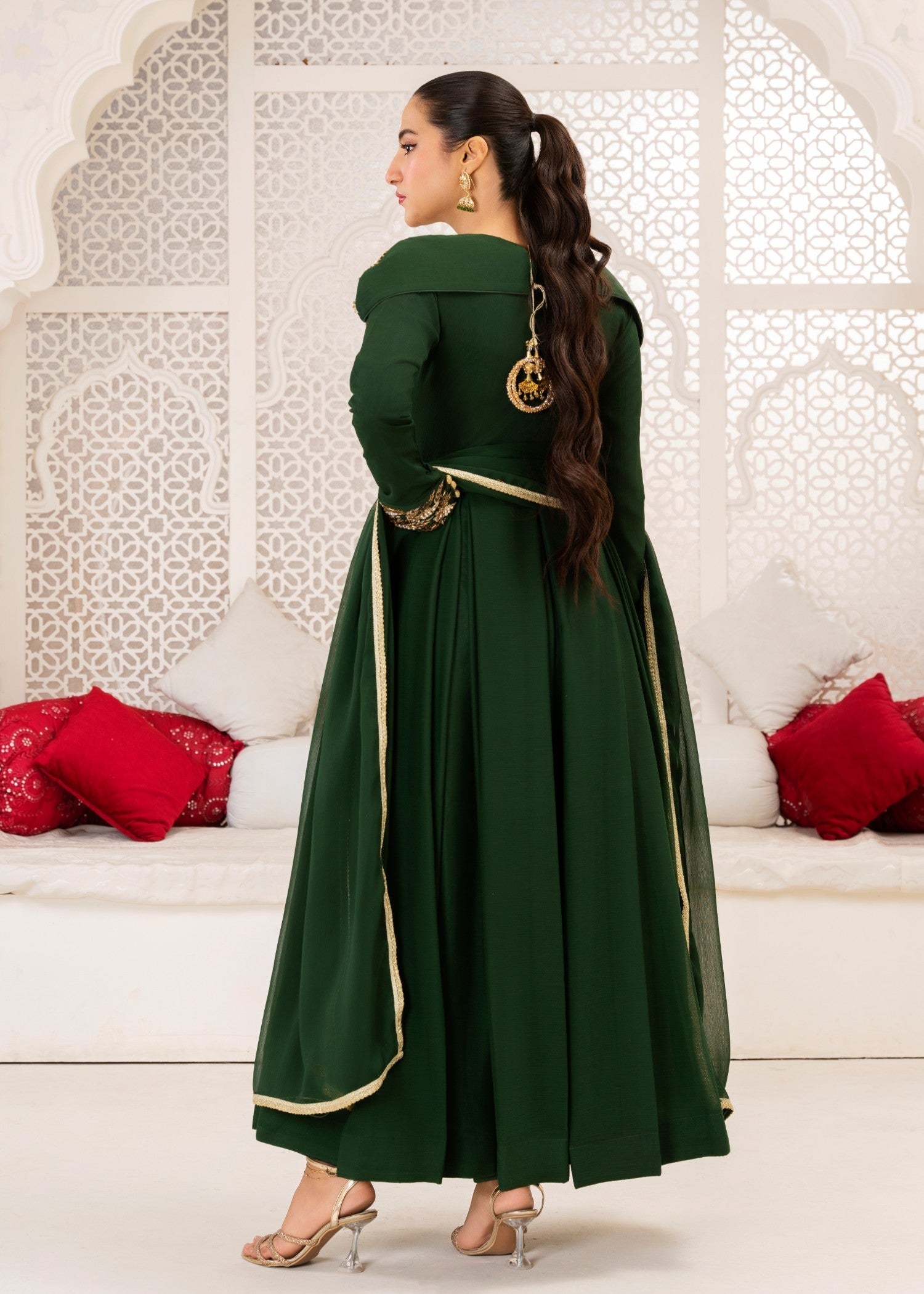 Miss & Mrs Phank bottle green Women 3pcs