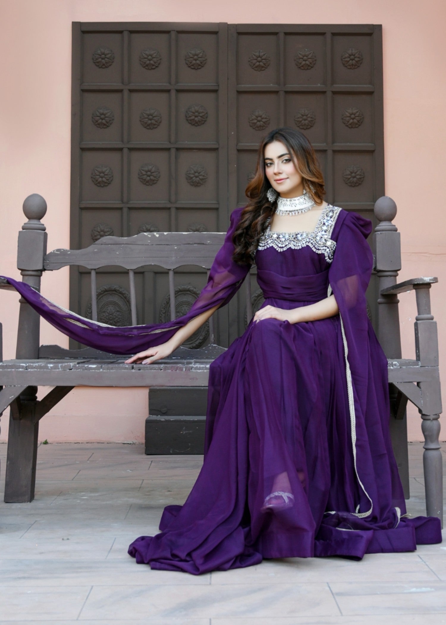 Miss & Mrs Purpal miror Women 3pcs