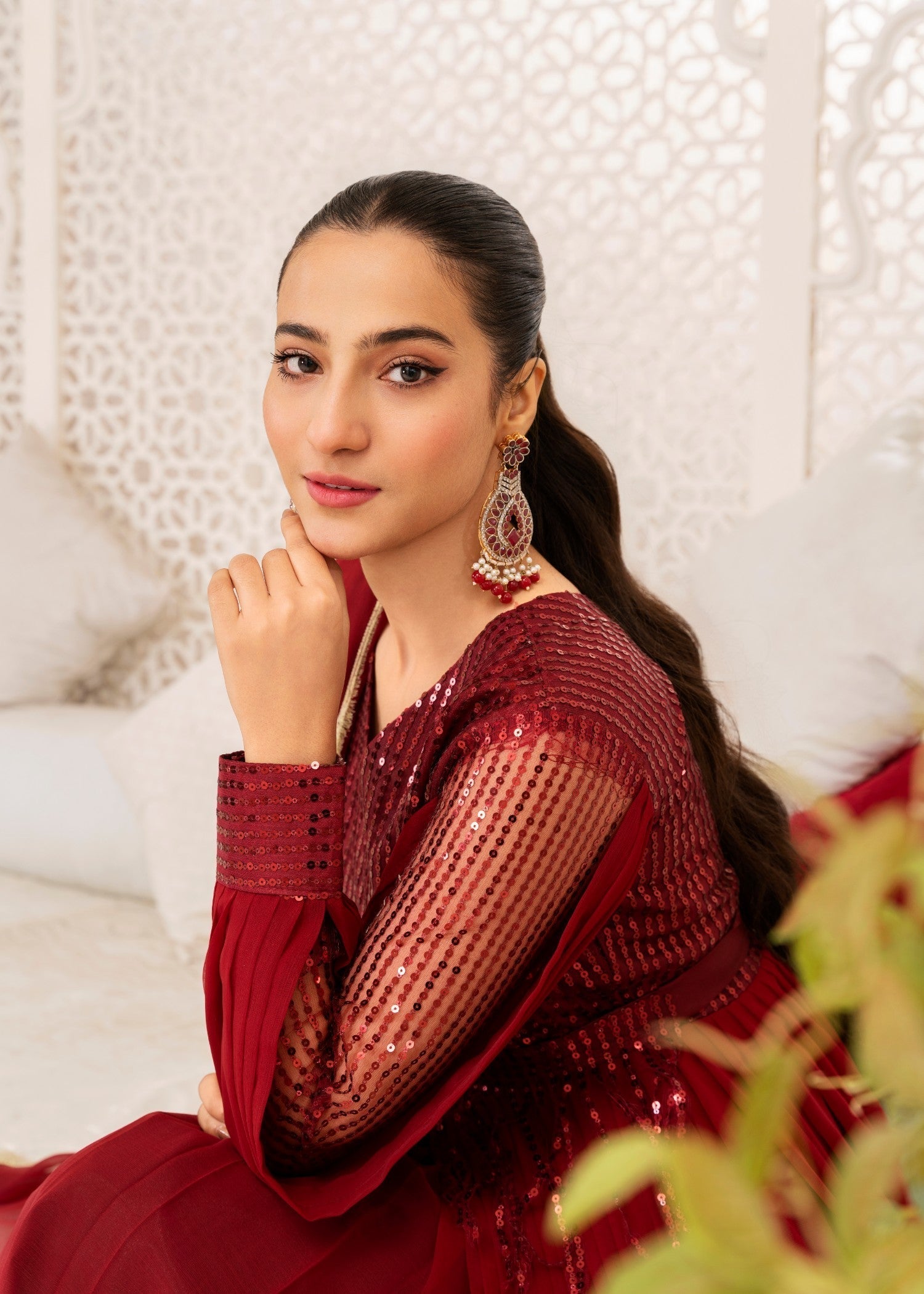 Miss & Mrs Muhroon belt maxi Women 3pcs