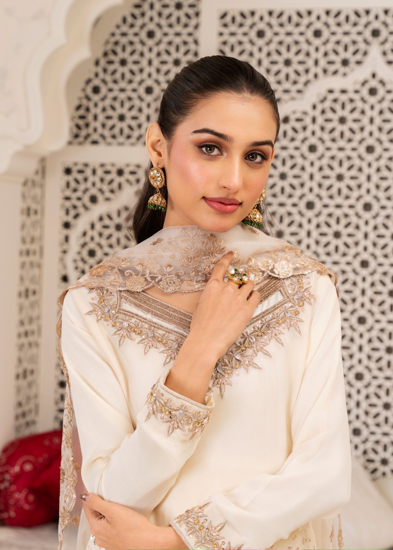 Miss & Mrs Long sikwans Kurta set Women 3pcs