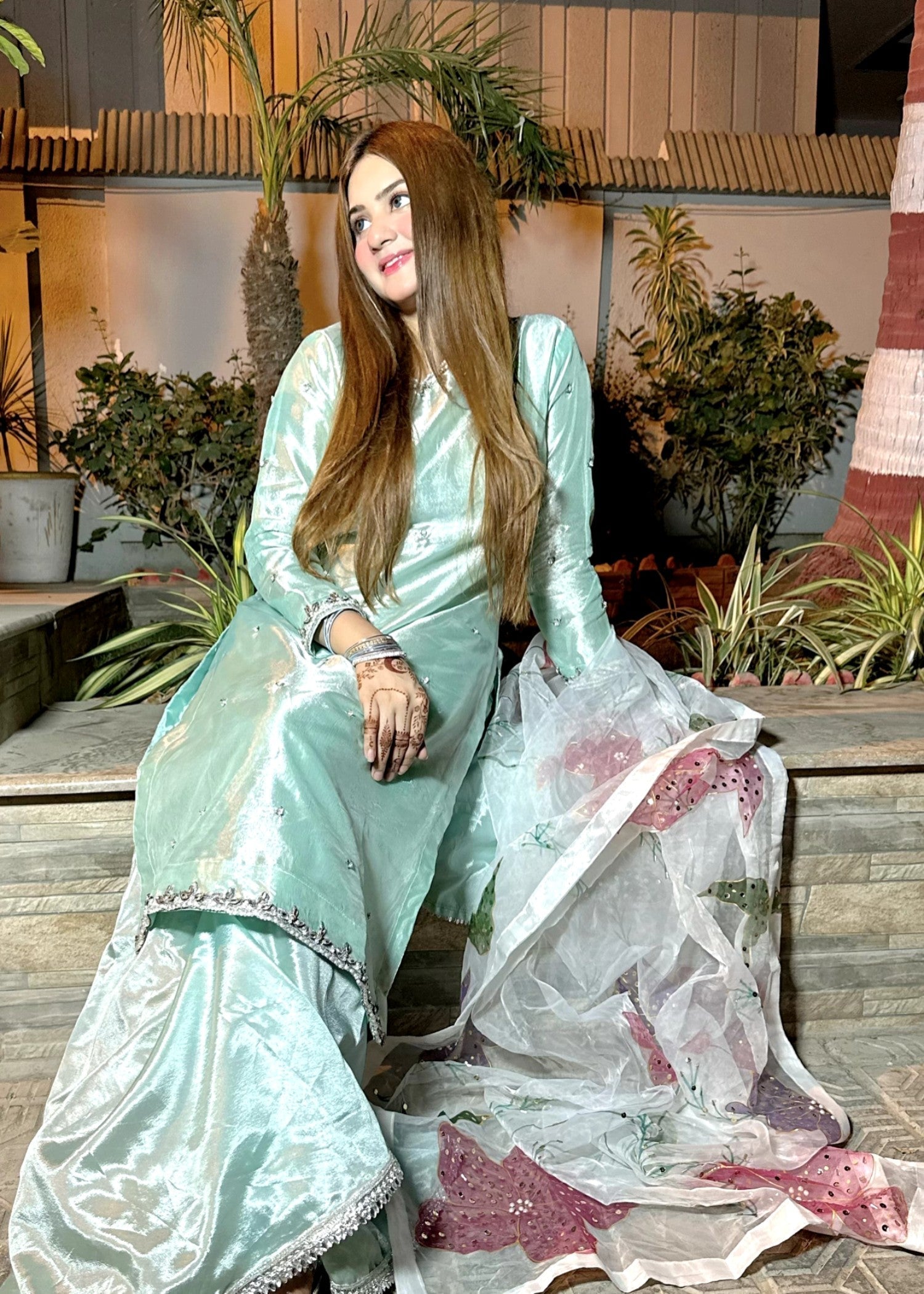 Miss & Mrs Larib aqva multi dabta Women 3pcs