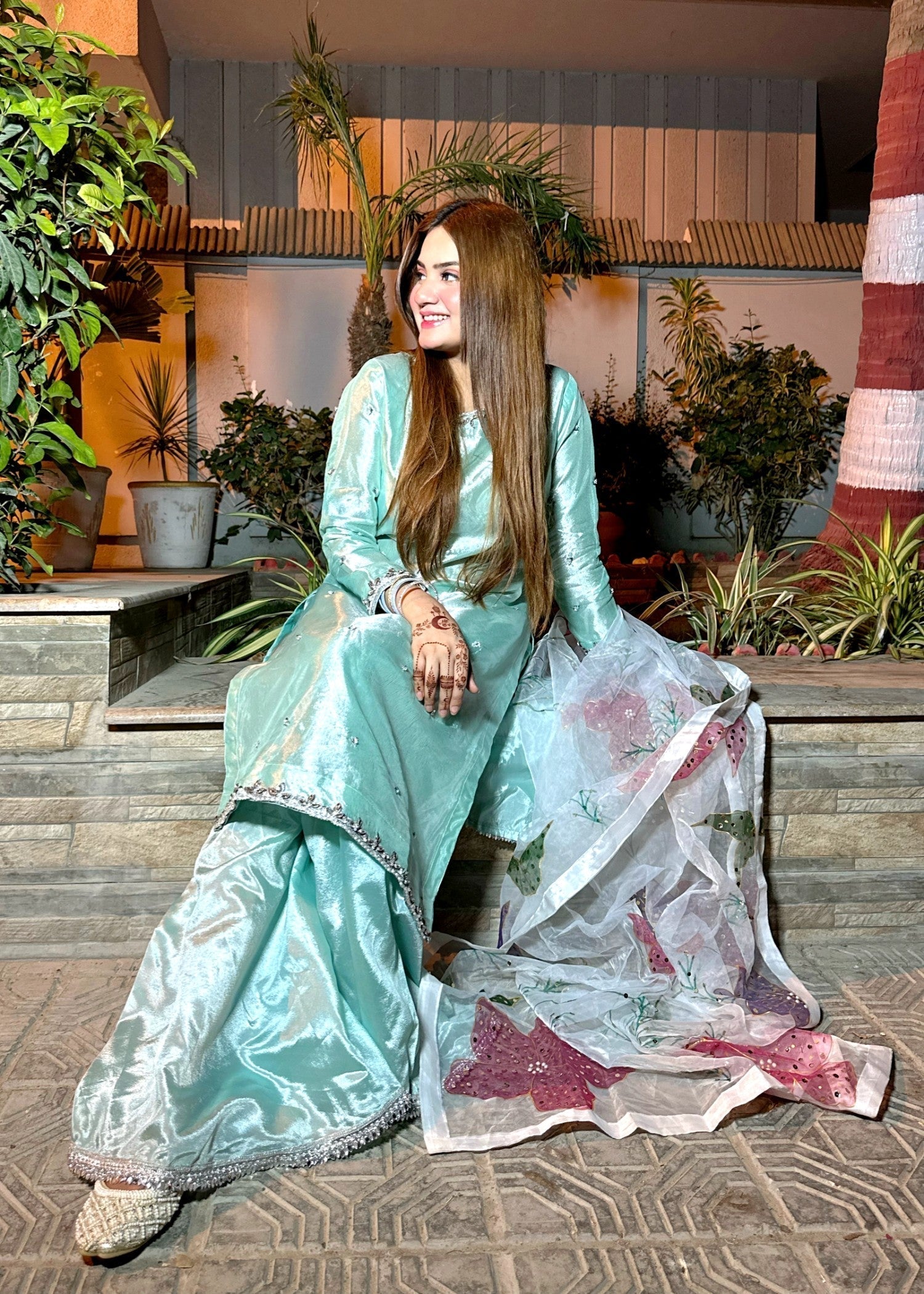 Miss & Mrs Larib aqva multi dabta Women 3pcs