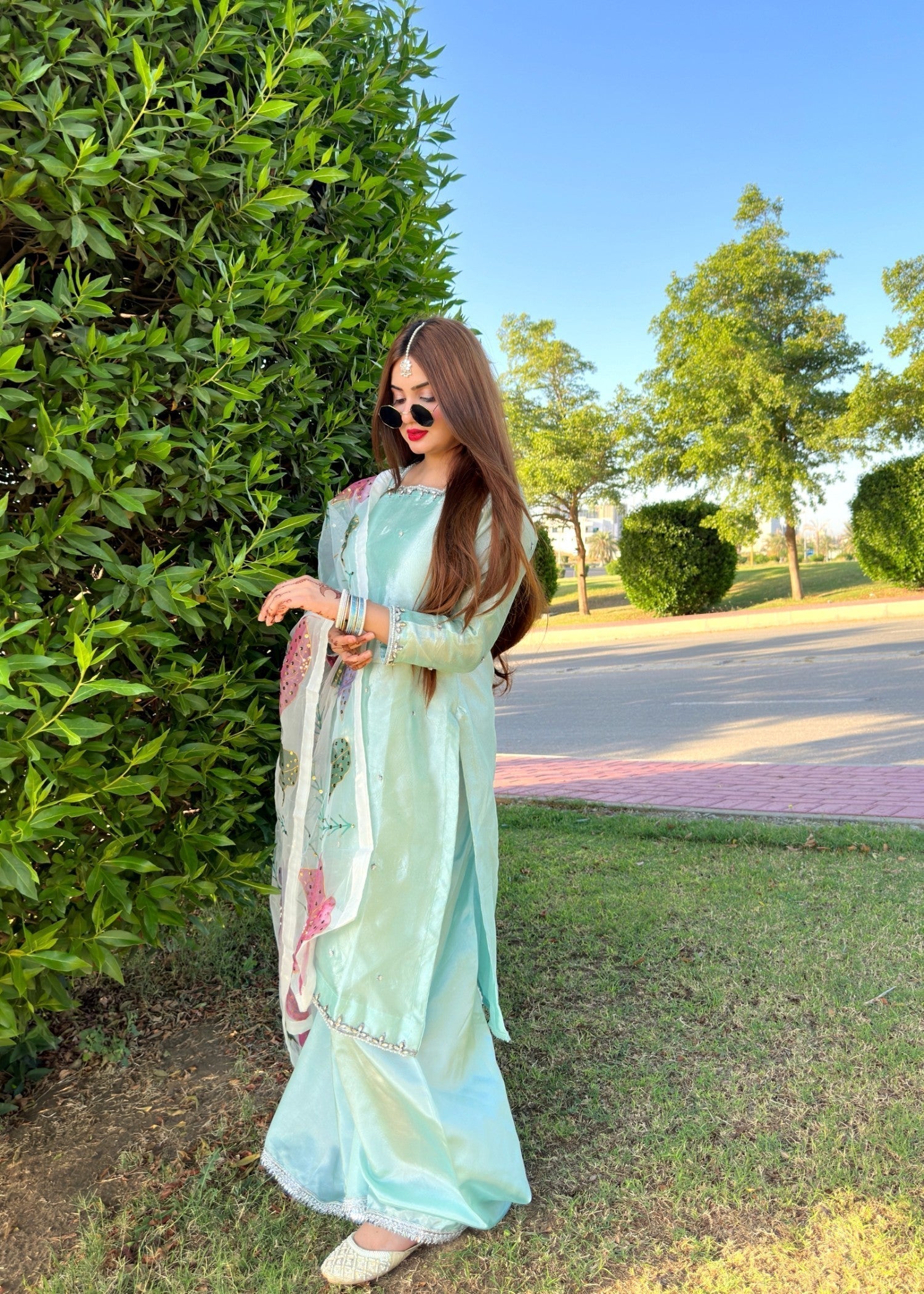 Miss & Mrs Larib aqva multi dabta Women 3pcs