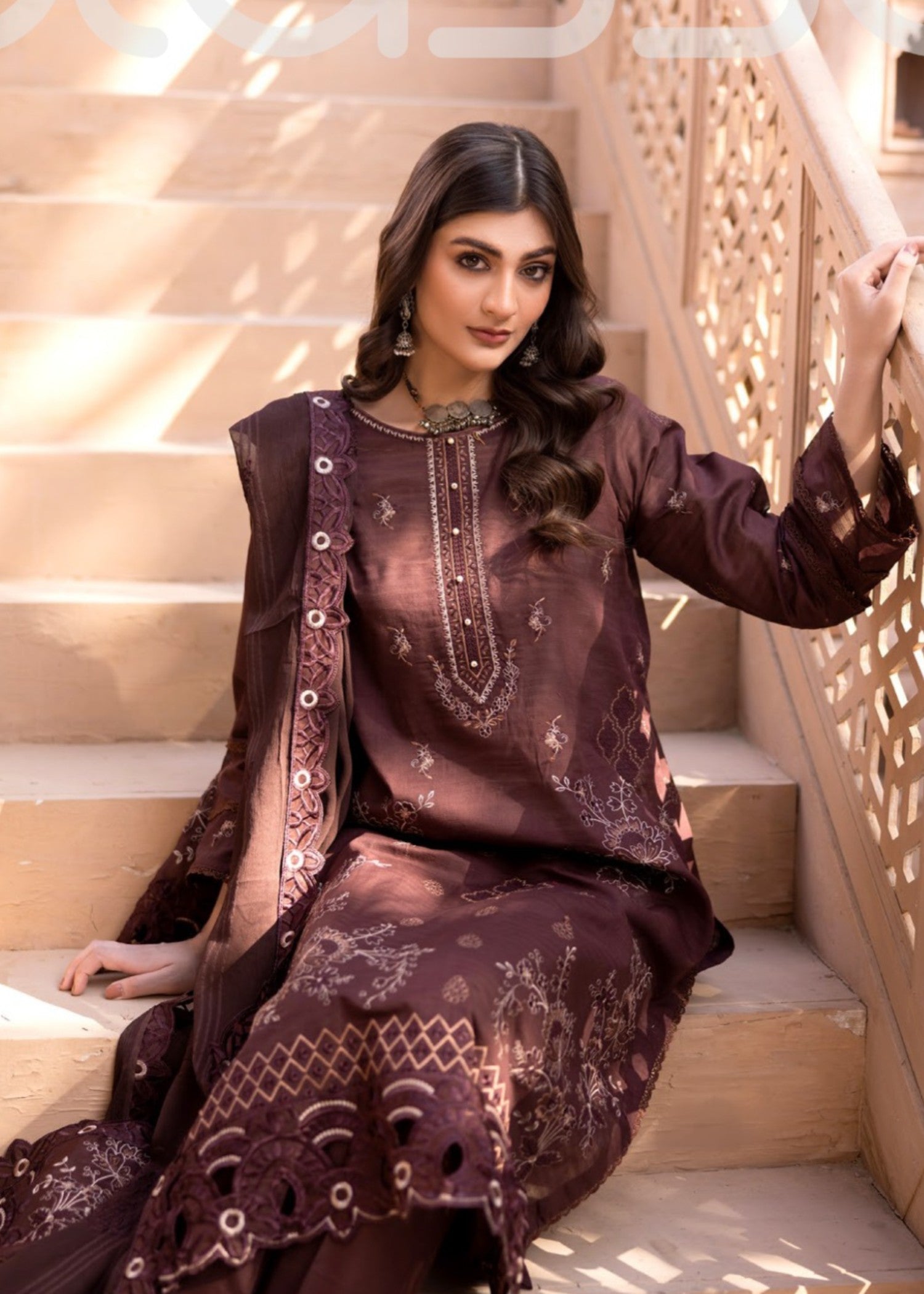 Miss & Mrs Lawn blossom br. Women 3pcs