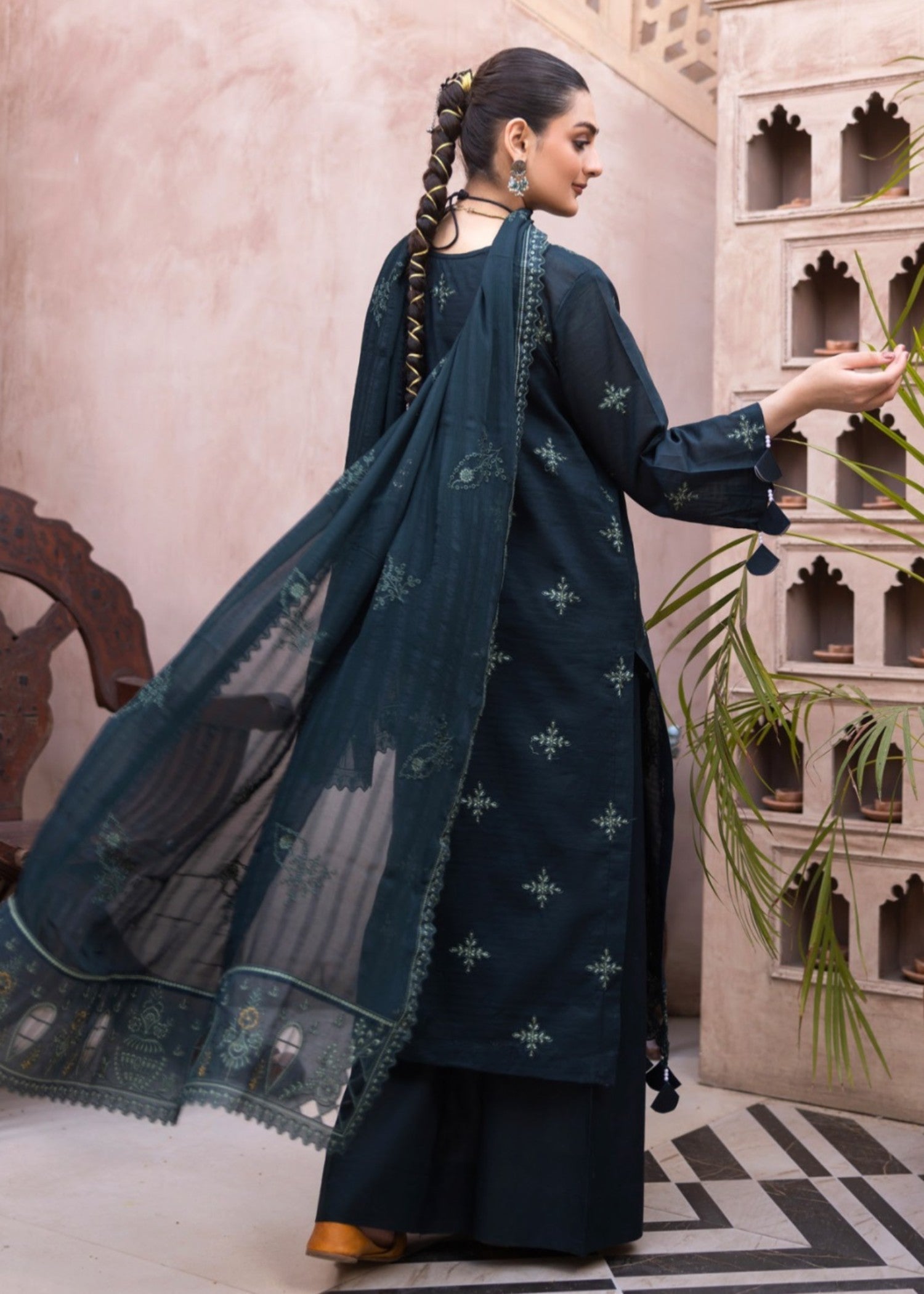 Miss & Mrs Lawn blossom zk Women 3pcs