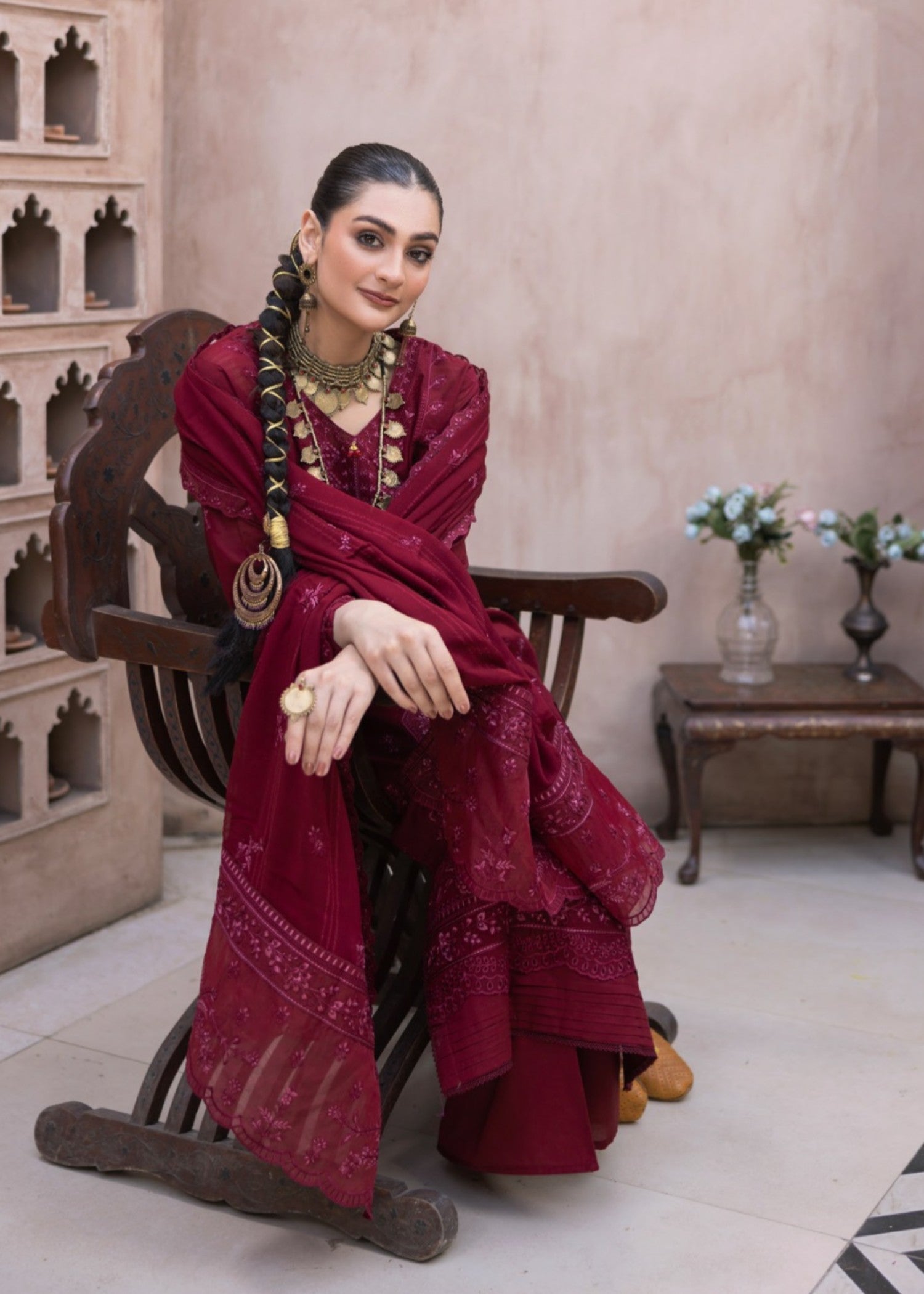 Miss & Mrs Lown blossom muhroon. Women 3pcs