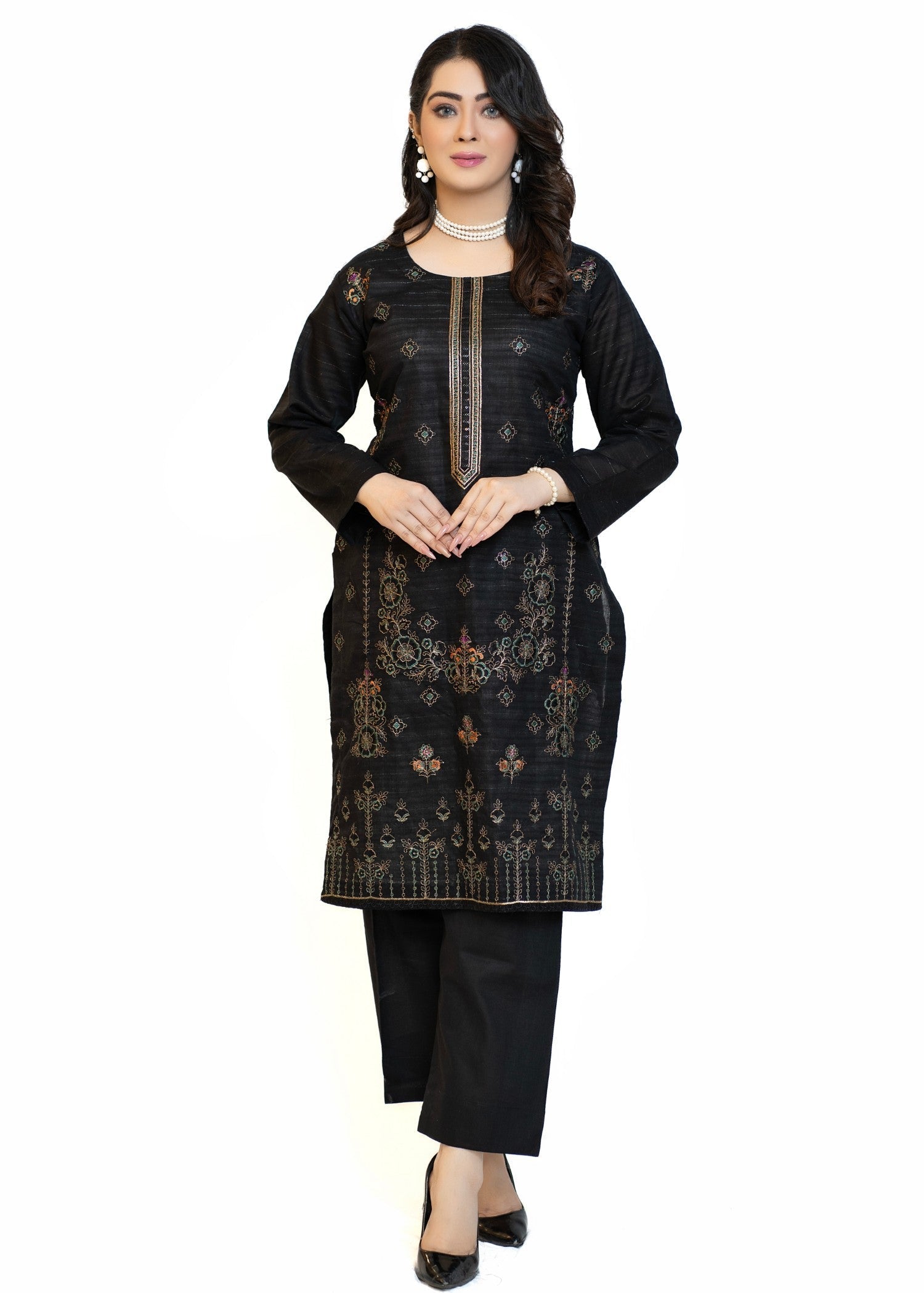 Miss & Mrs New embroidery lawn 2.p Women 2pcs