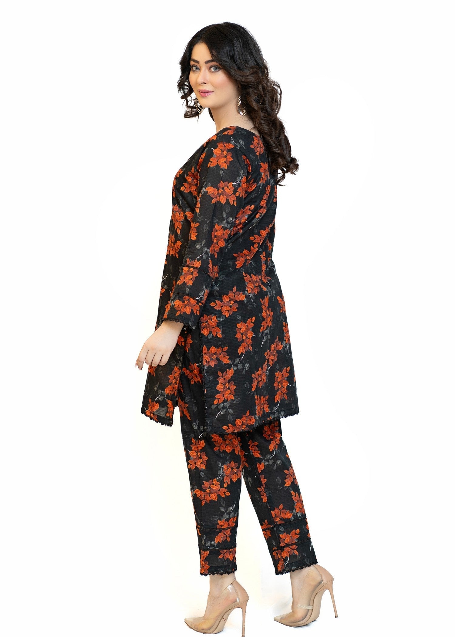 Miss & Mrs 2 pic lawn bf Women 2pcs