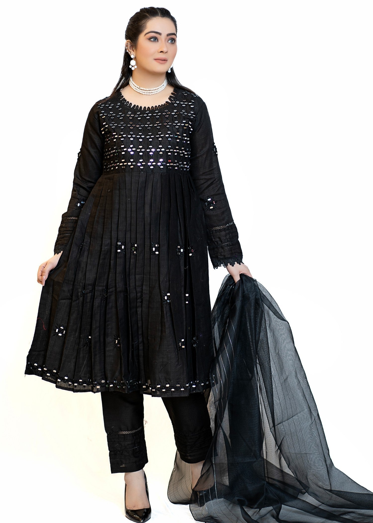 Miss & Mrs New mirror frok p Women 3pcs