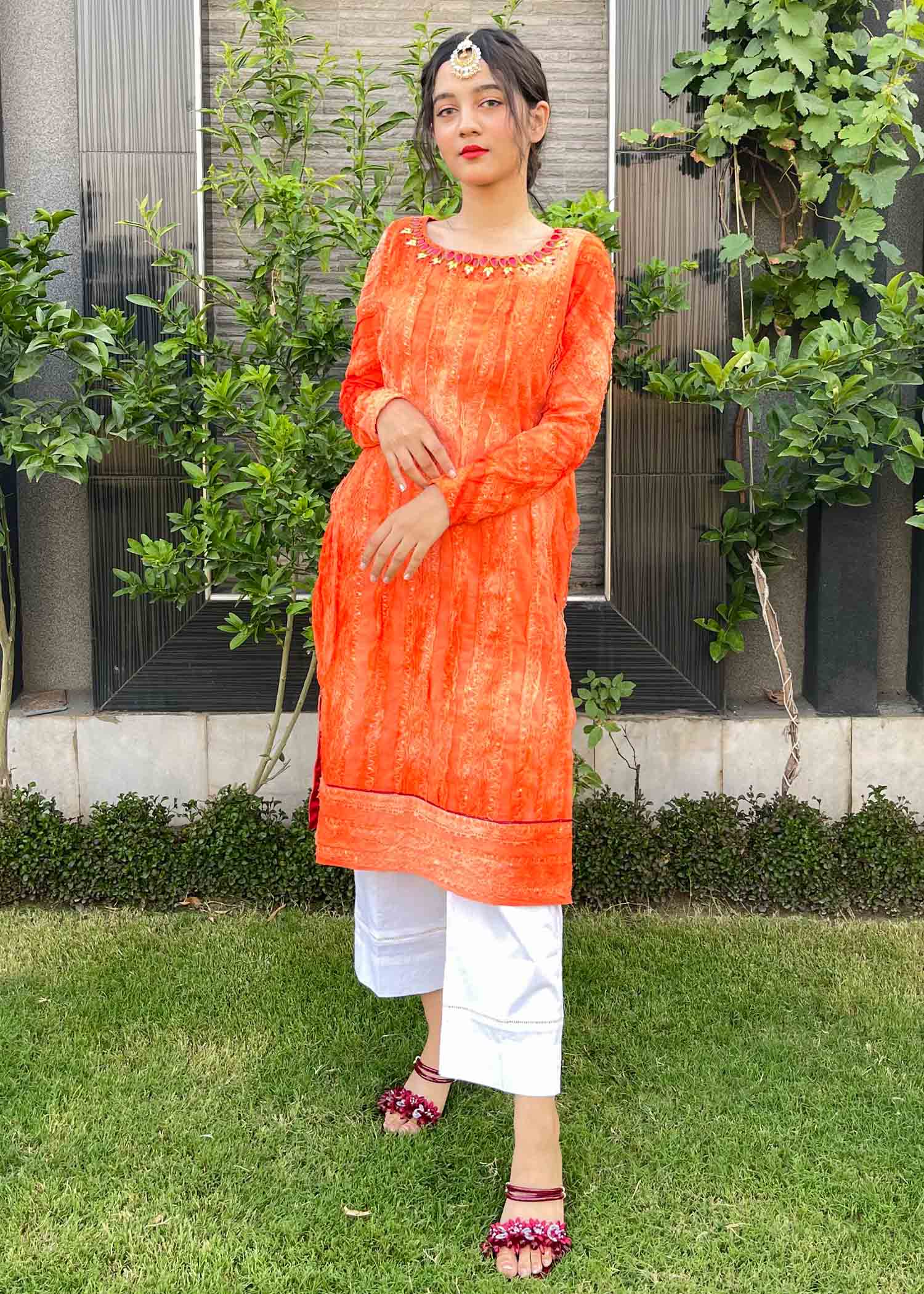 The Be You Official Tangerine ( BU AN26TG ) Women 2pcs