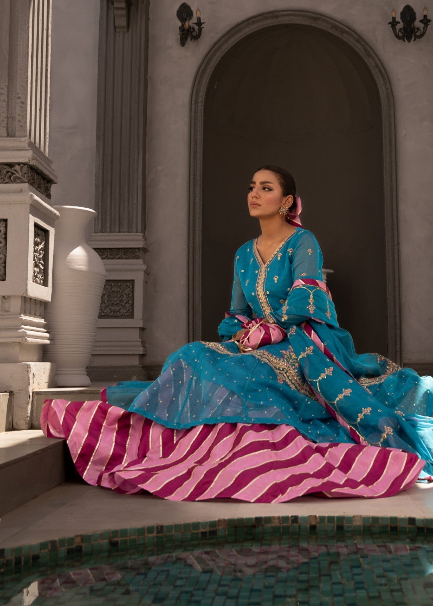 Tabassum Neelma Gharara Women 1pcs