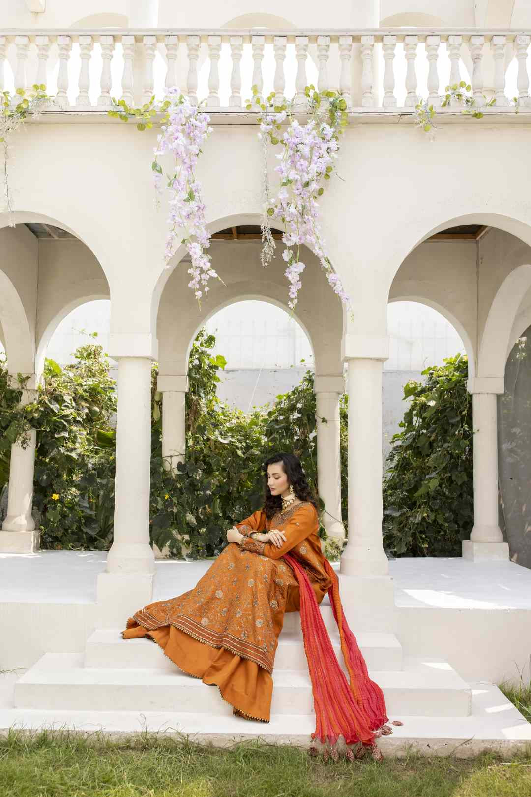 Meem Designs Brunt Orange Women 3pcs