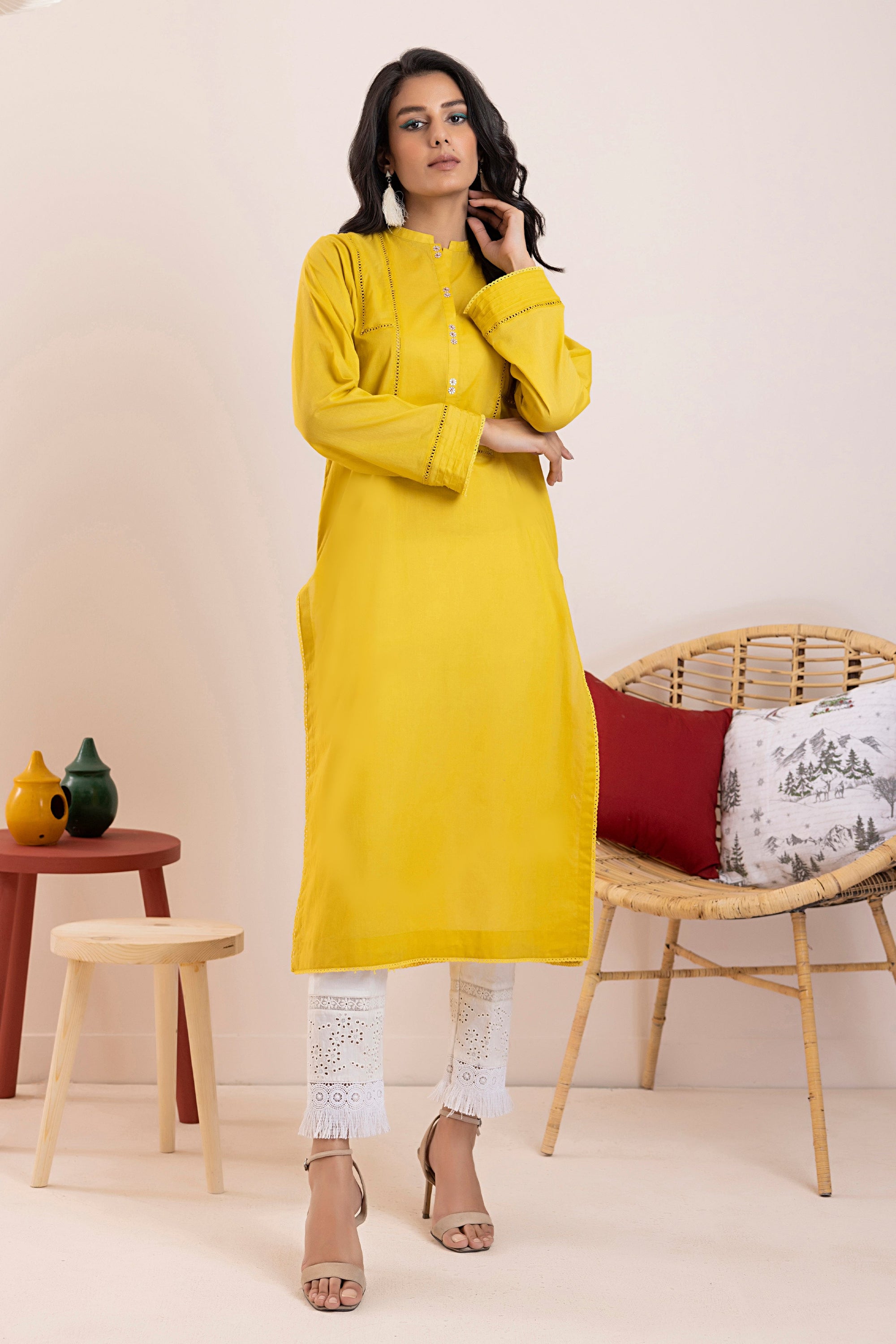 Lakhany Solid Pret Women 1pcs