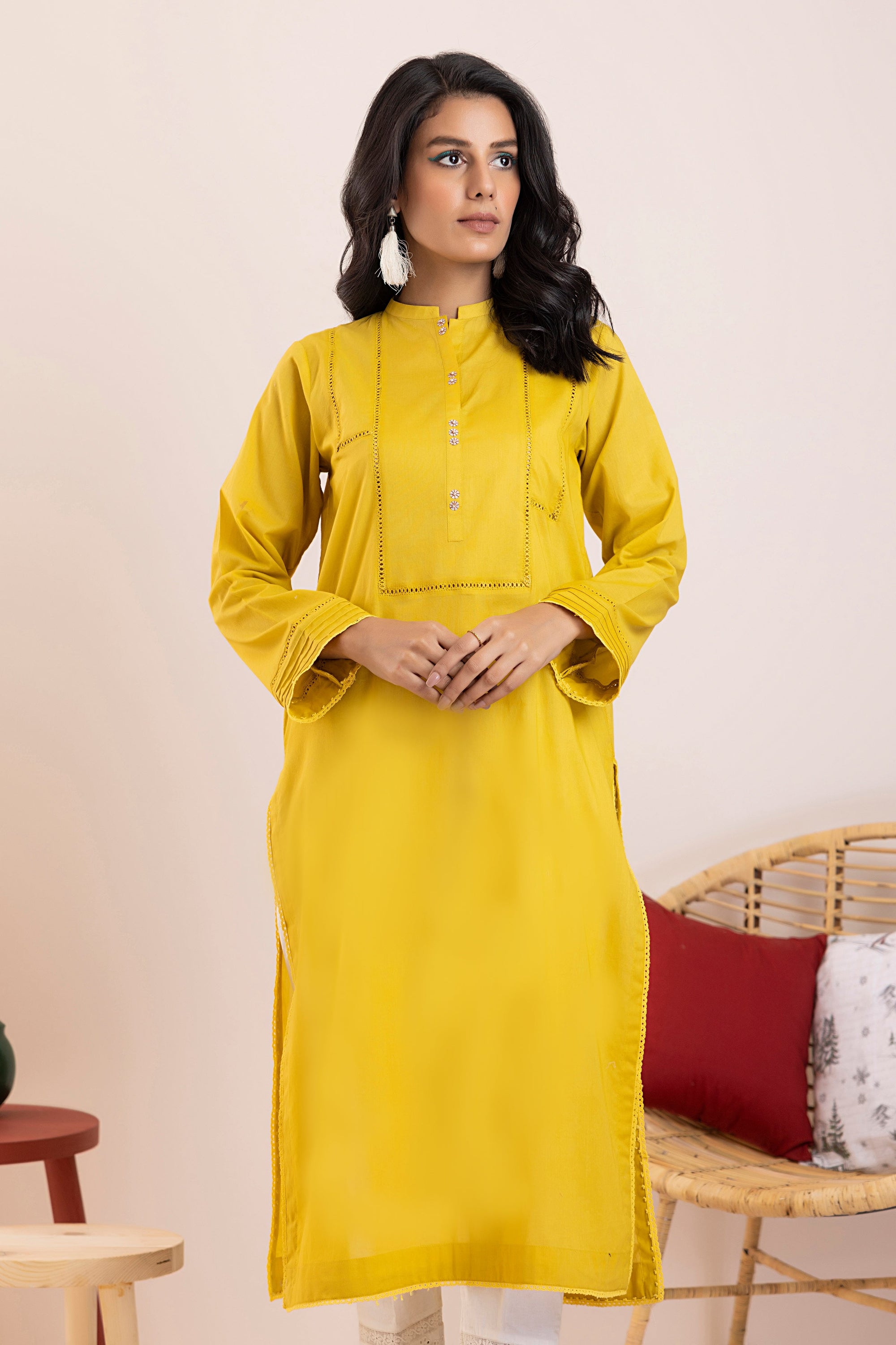 Lakhany Solid Pret Women 1pcs