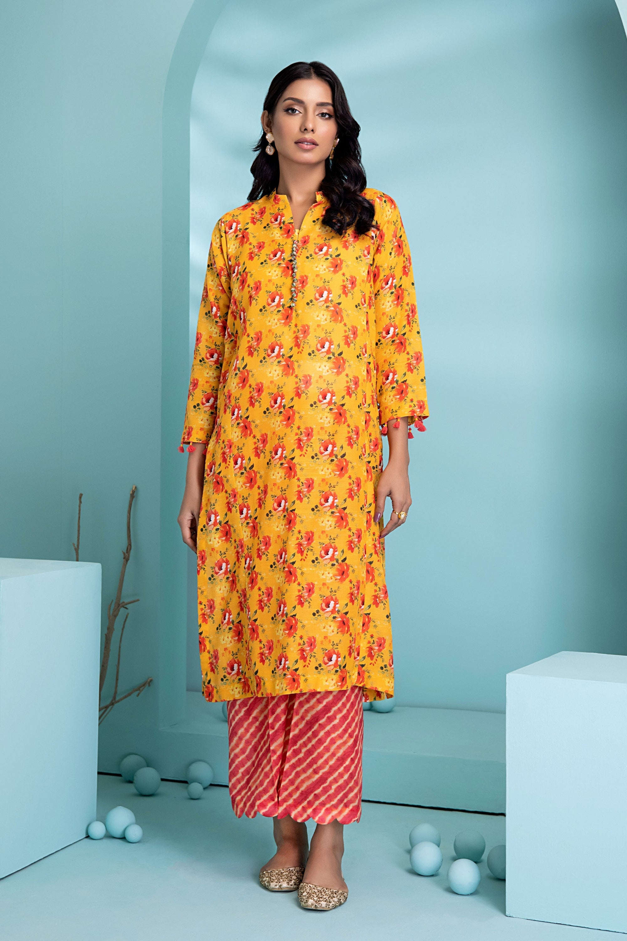 Lakhany Ready to Wear Printed Khaddar Women 2pcs