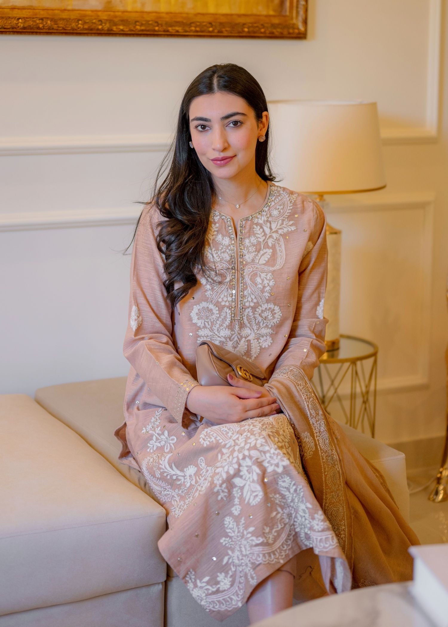 Hues Atelier Nude and White Women 3pcs