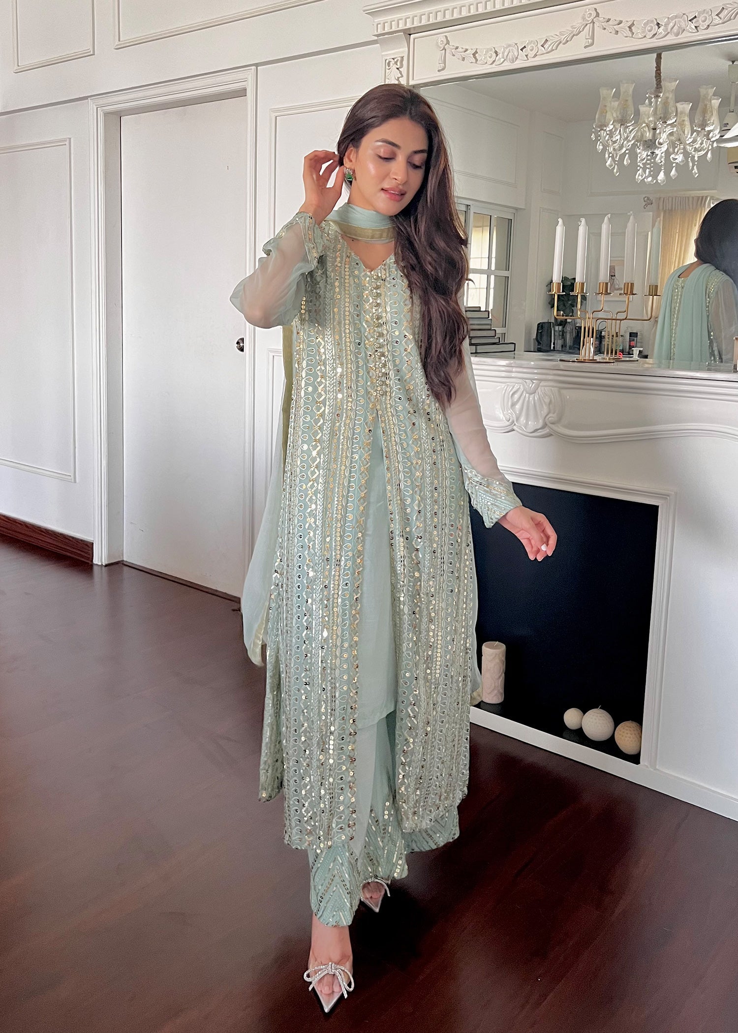 Rang-e-Haya Ufaq/Ice Blue Women 4pcs