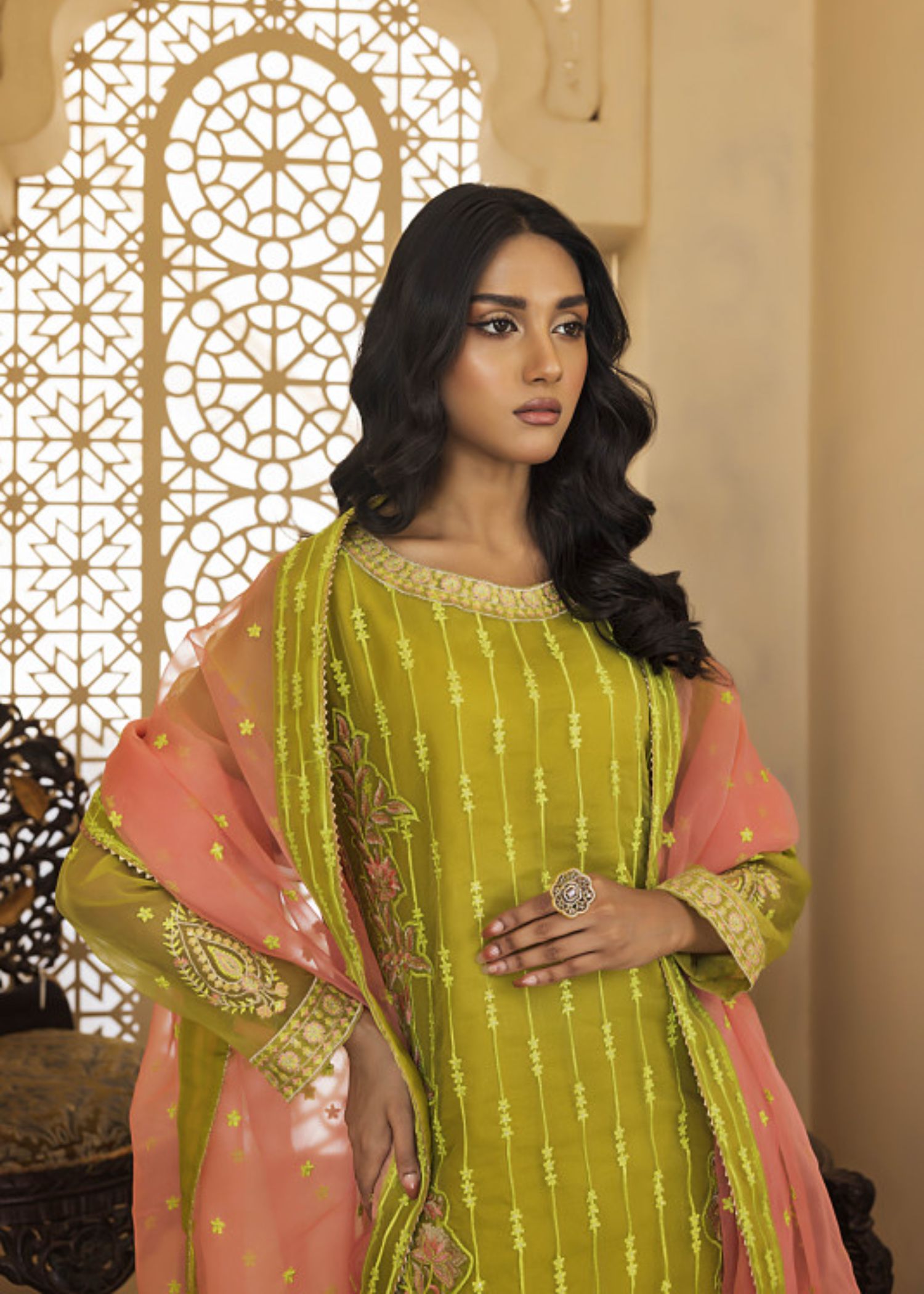 Meeraki Zumurrud Women 3pcs