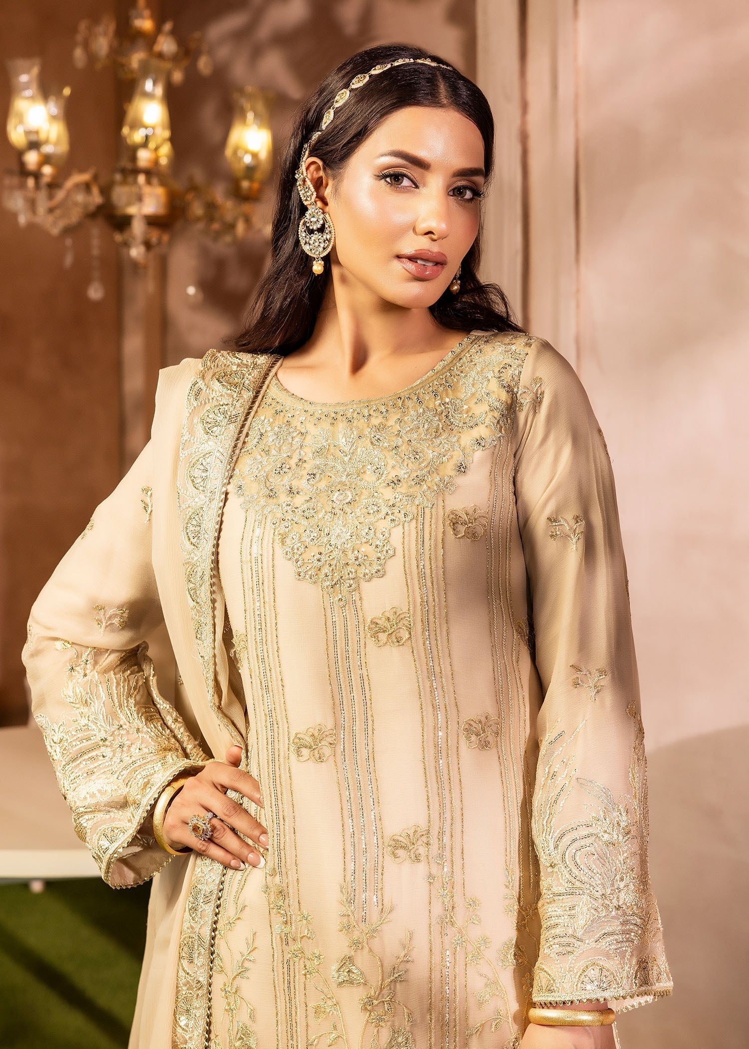 Kanwal Zainab GOLDEN OPULENCE Women 3pcs