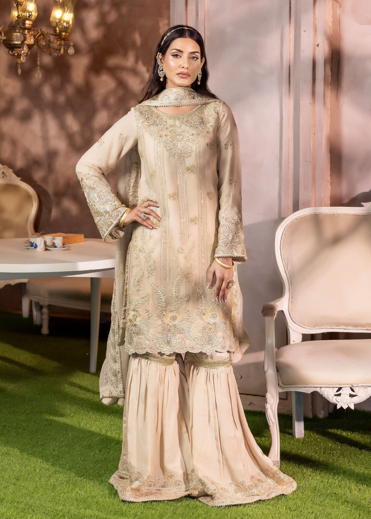 Kanwal Zainab GOLDEN OPULENCE Women 3pcs