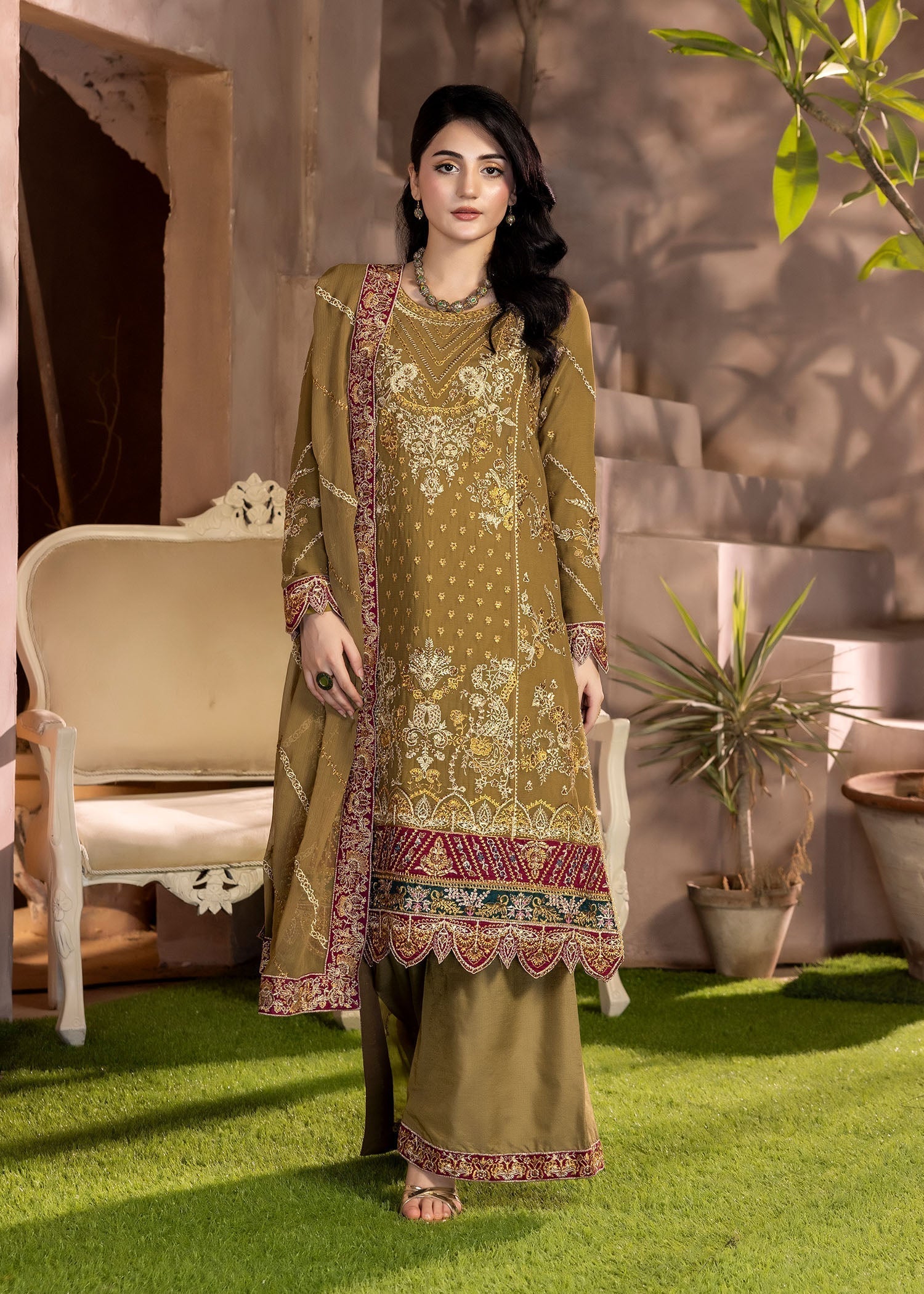 Kanwal Zainab GILDED MOSS Women 3pcs