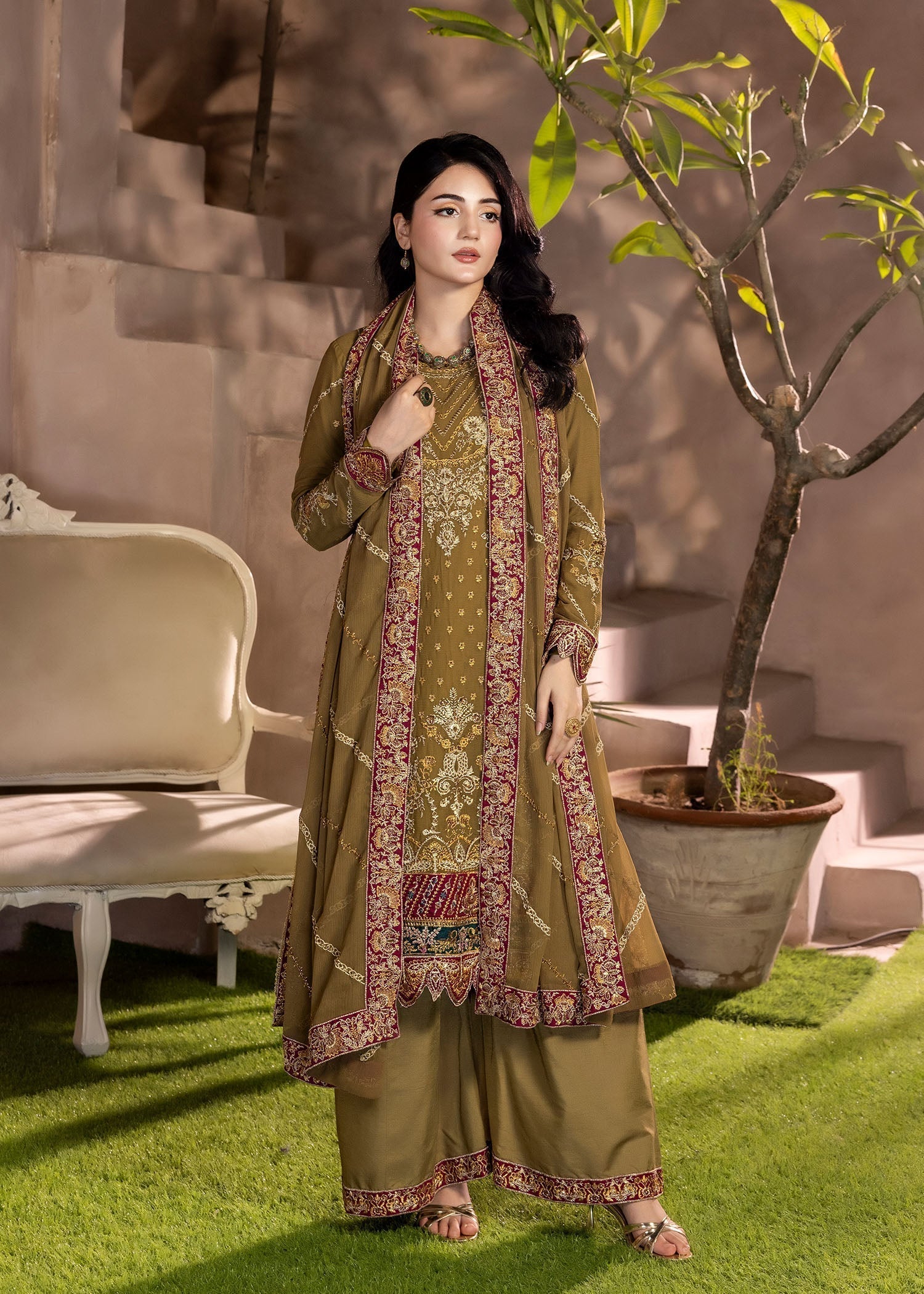 Kanwal Zainab GILDED MOSS Women 3pcs