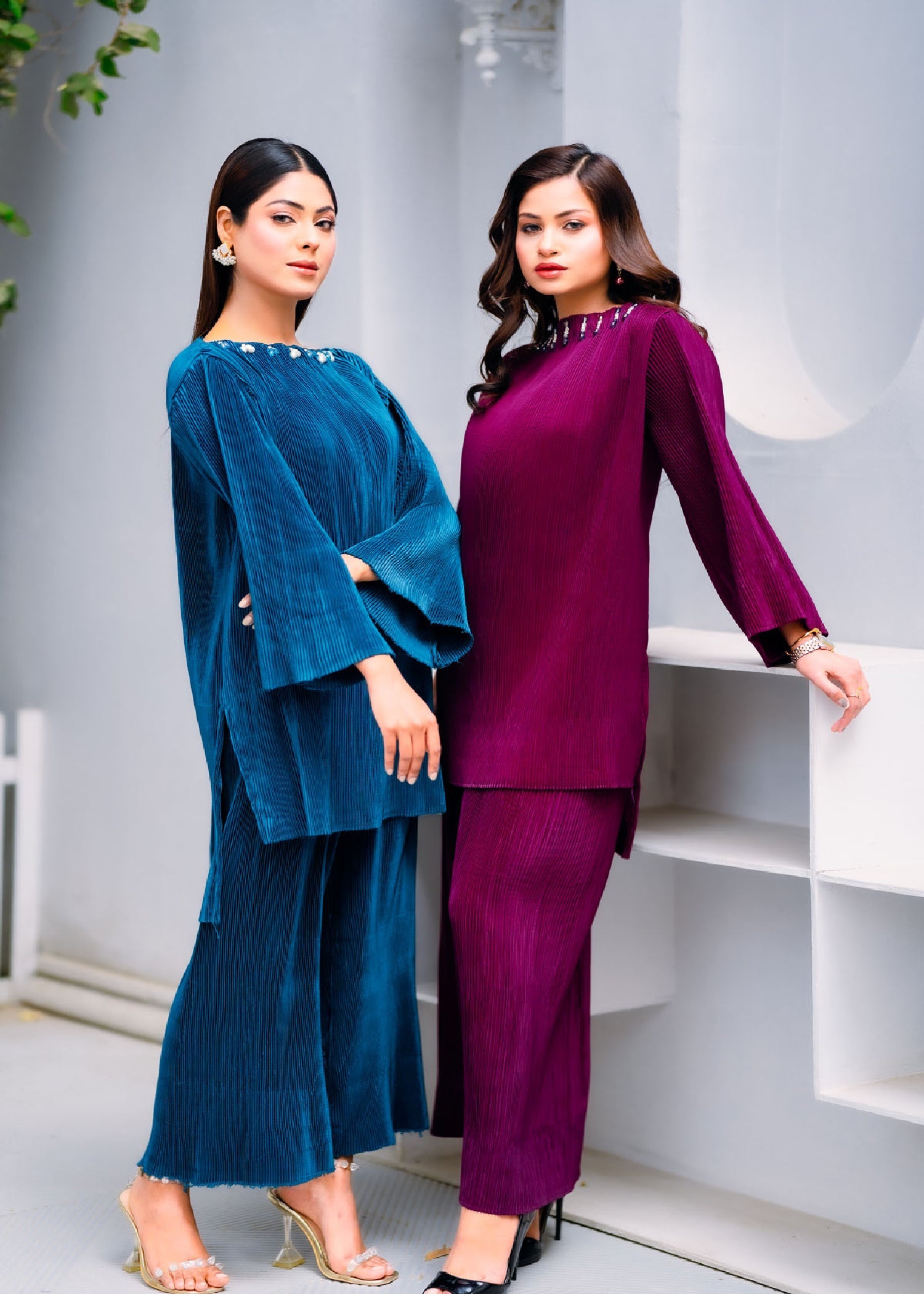 Pirzada Shaheryar Khan Skyline Women 2pcs