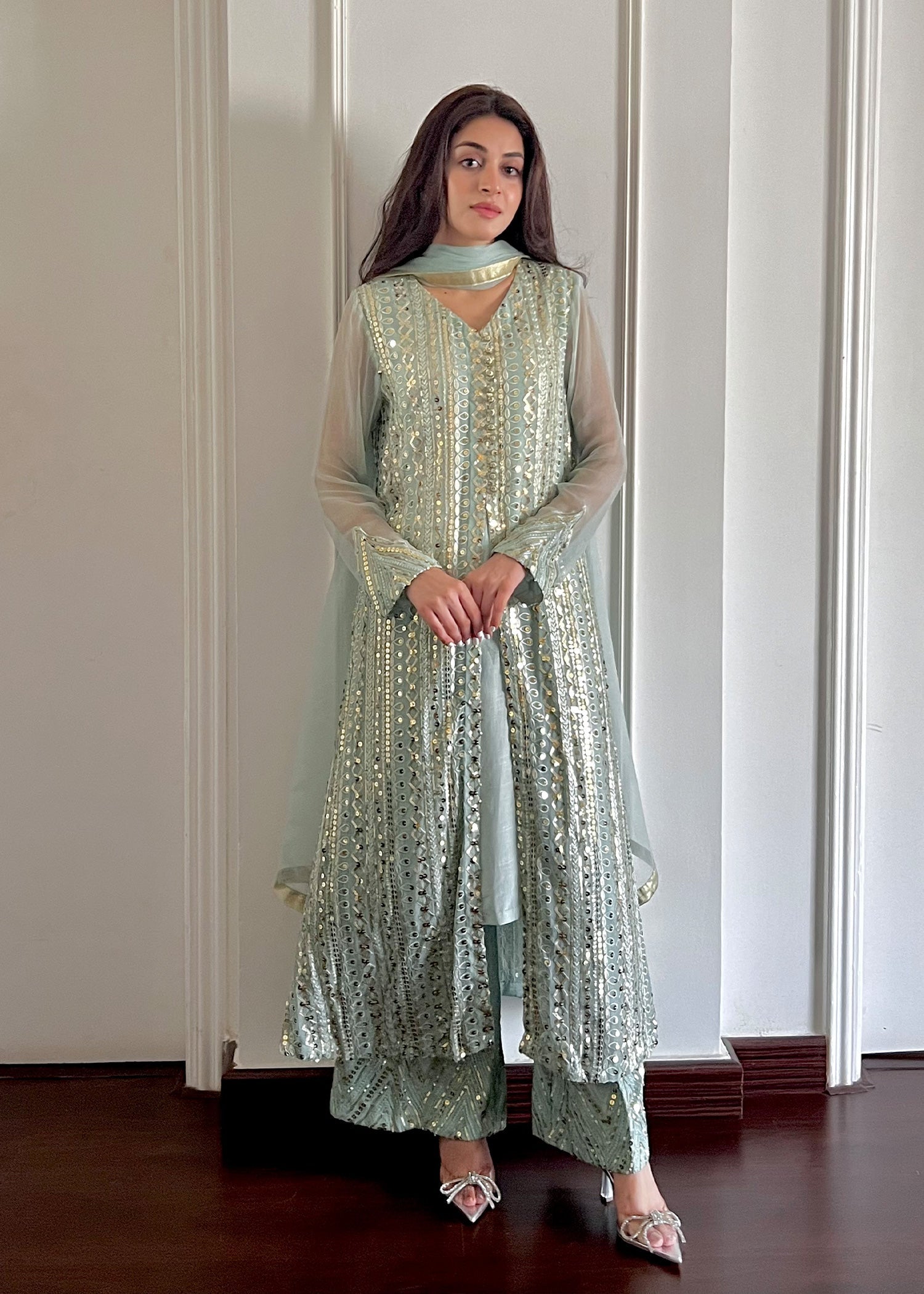 Rang-e-Haya Ufaq/Ice Blue Women 4pcs