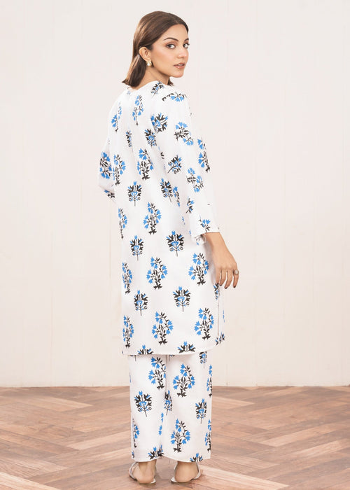 Anabya Garments Kanwal white Women 2pcs
