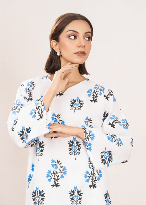 Anabya Garments Kanwal white Women 2pcs