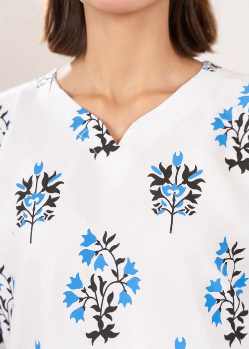 Anabya Garments Kanwal white Women 2pcs